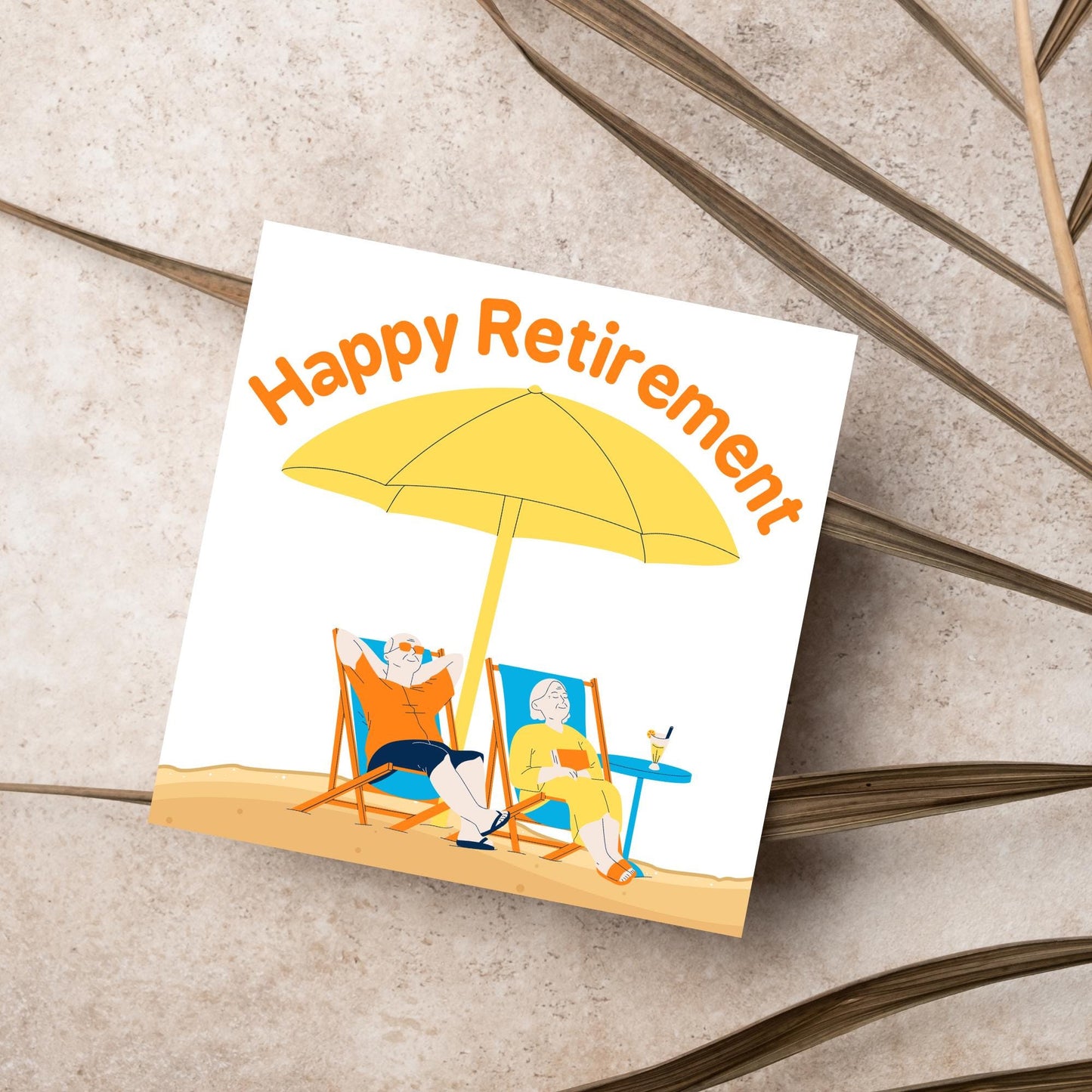 Retirement Card, Good Luck Card, Best of Luck Card, Work Leaving Card, Card for Retirement, Happy Retirement, For Him, For Her