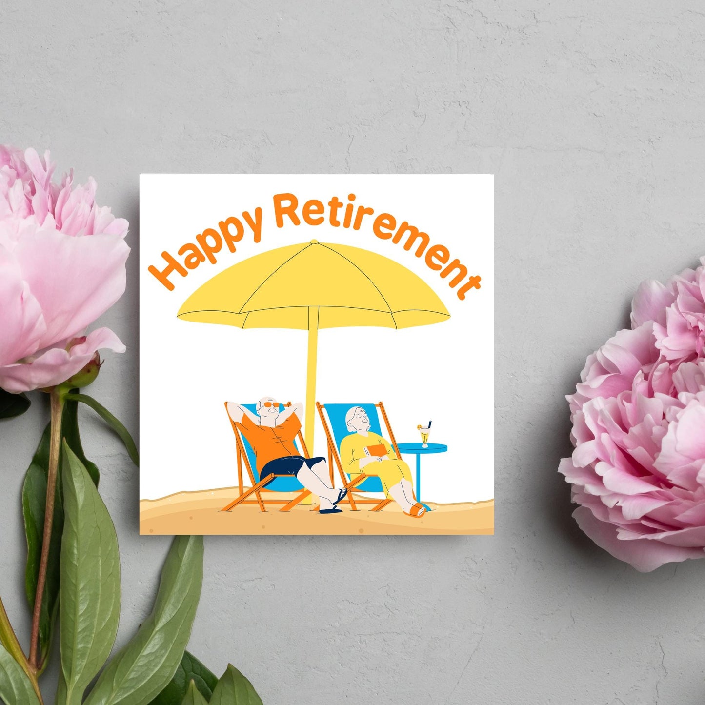 Retirement Card, Good Luck Card, Best of Luck Card, Work Leaving Card, Card for Retirement, Happy Retirement, For Him, For Her