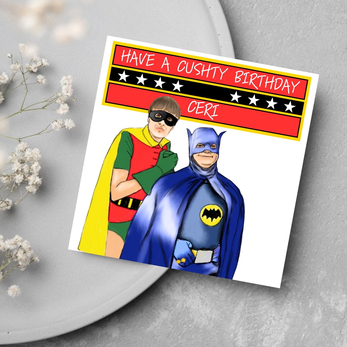 Personalised Only Fools and Horses Birthday Card, 80's Card, Del Boy Birthday Card, 50th Birthday Card, Card for Dad, Card for Uncle