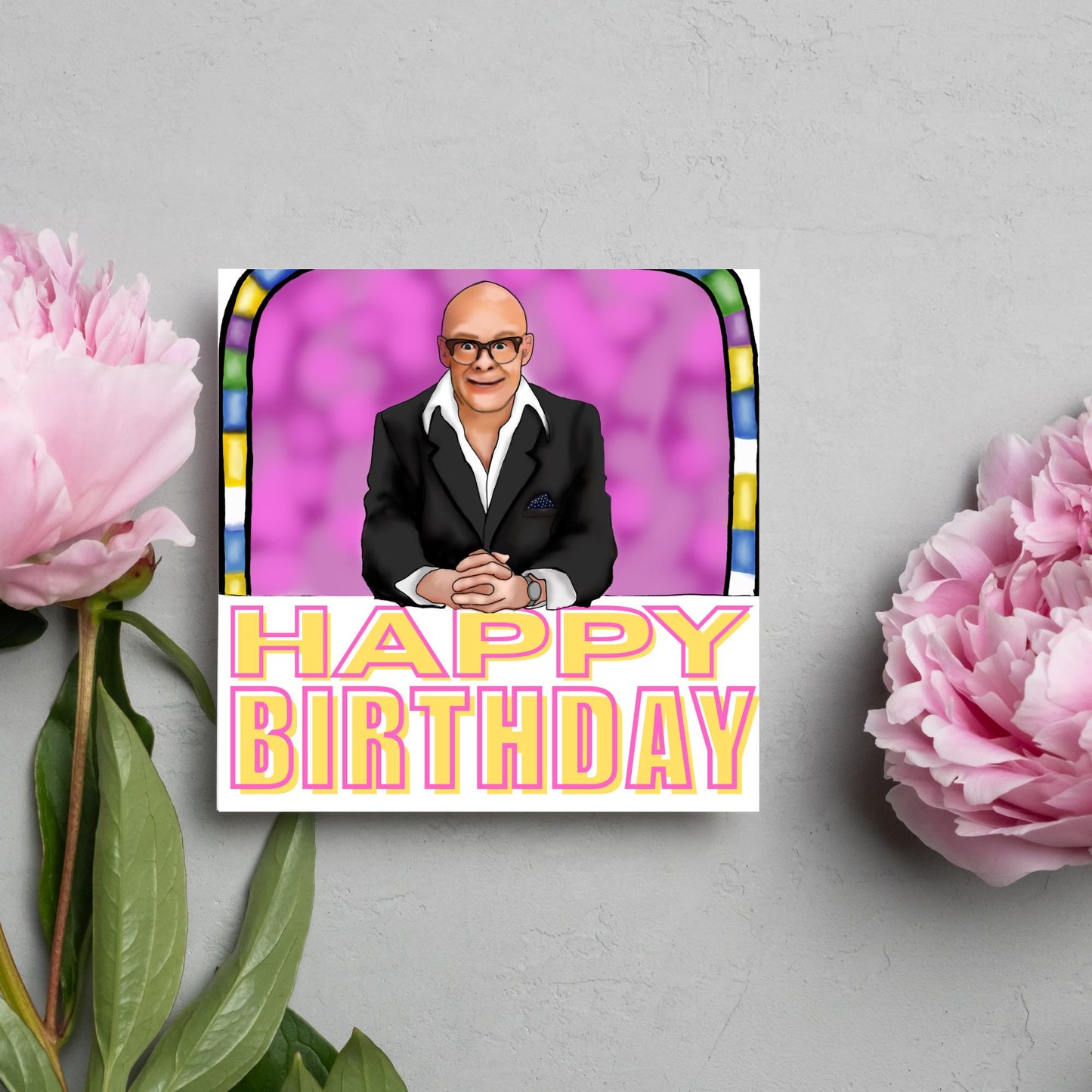 Harry Hill's TV Burp Birthday Card, Card for Him, Card for Her, TV Birthday Card, 30th Birthday Card, 40th Birthday Card, Funny Harry Hill