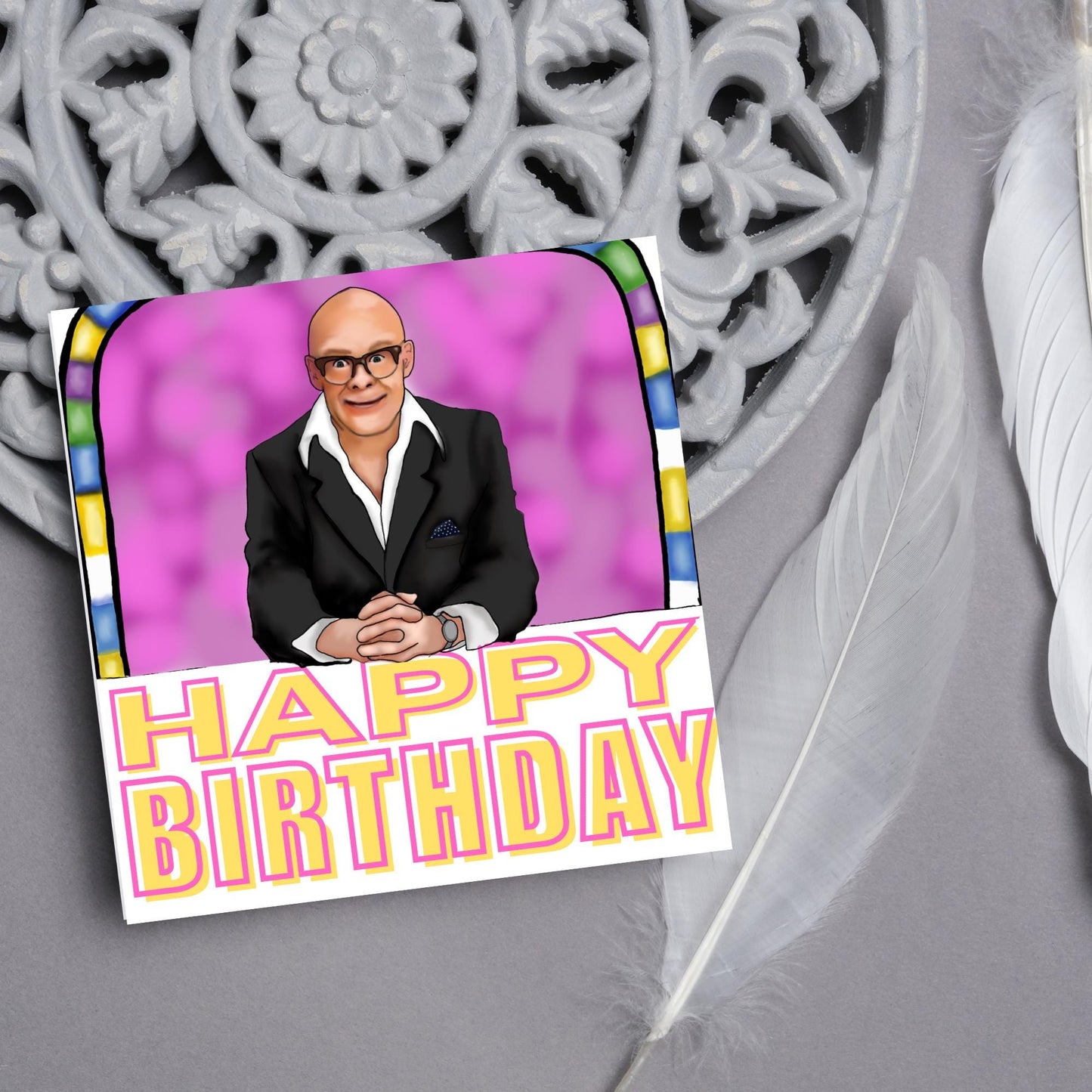 Harry Hill's TV Burp Birthday Card, Card for Him, Card for Her, TV Birthday Card, 30th Birthday Card, 40th Birthday Card, Funny Harry Hill