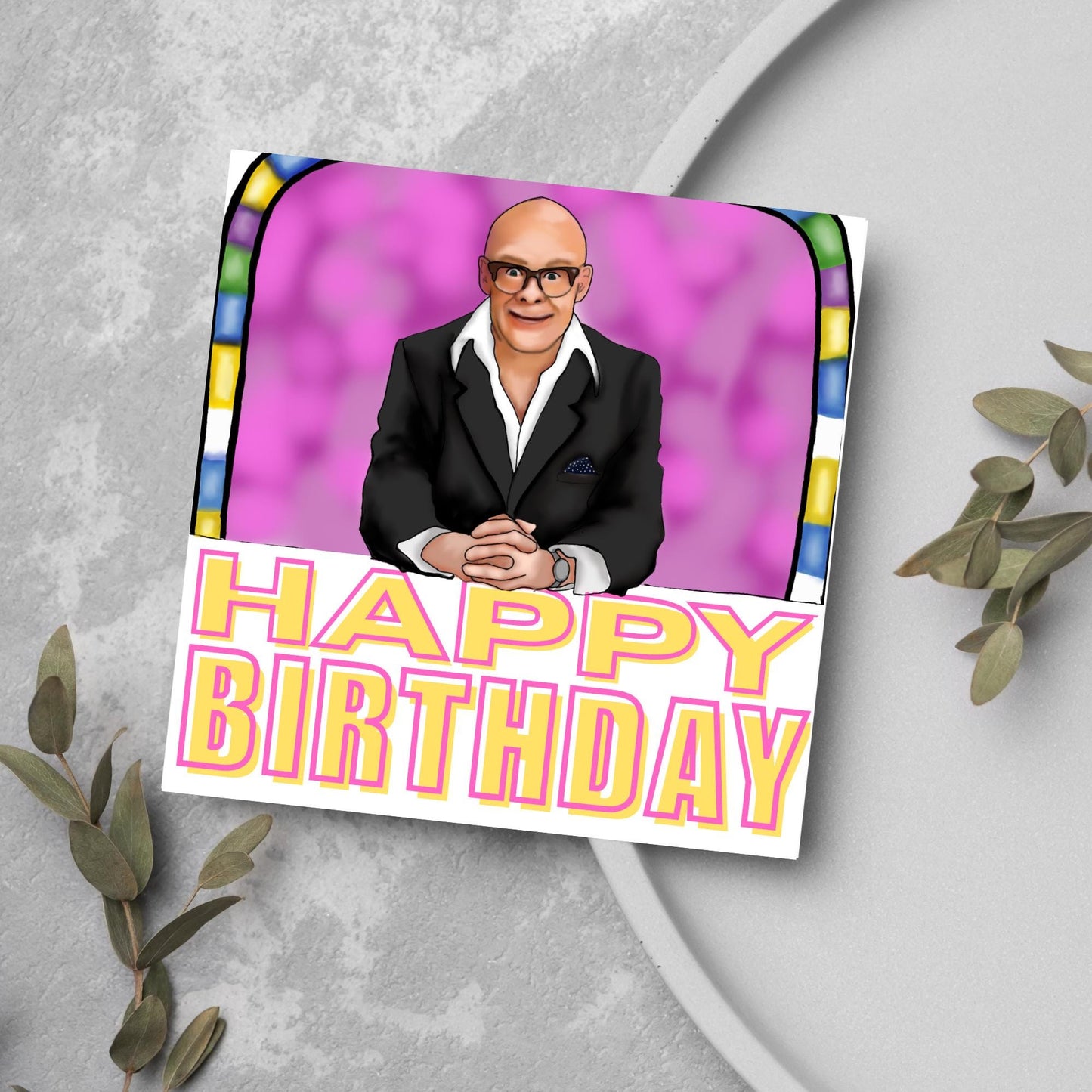 Harry Hill's TV Burp Birthday Card, Card for Him, Card for Her, TV Birthday Card, 30th Birthday Card, 40th Birthday Card, Funny Harry Hill