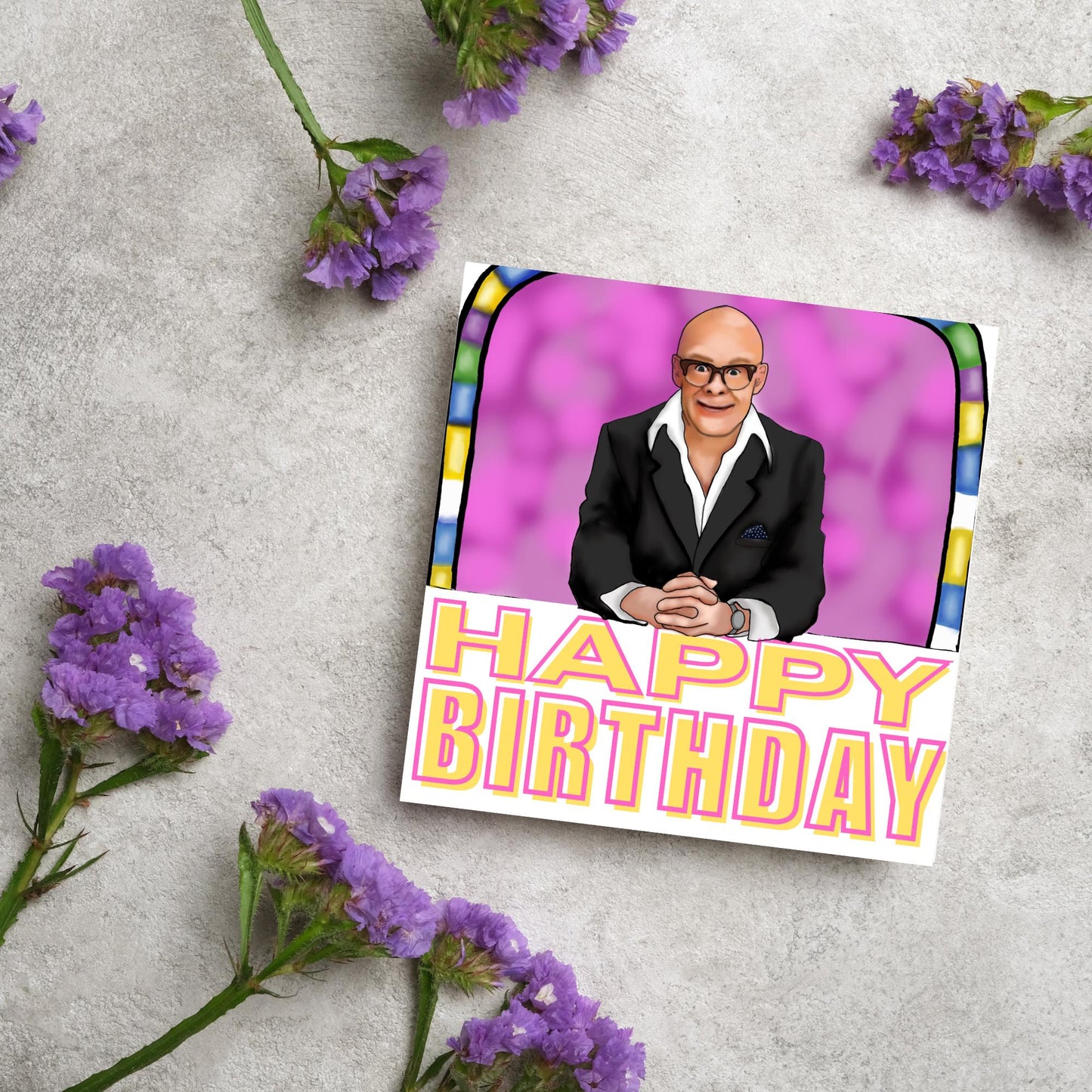 Harry Hill's TV Burp Birthday Card, Card for Him, Card for Her, TV Birthday Card, 30th Birthday Card, 40th Birthday Card, Funny Harry Hill