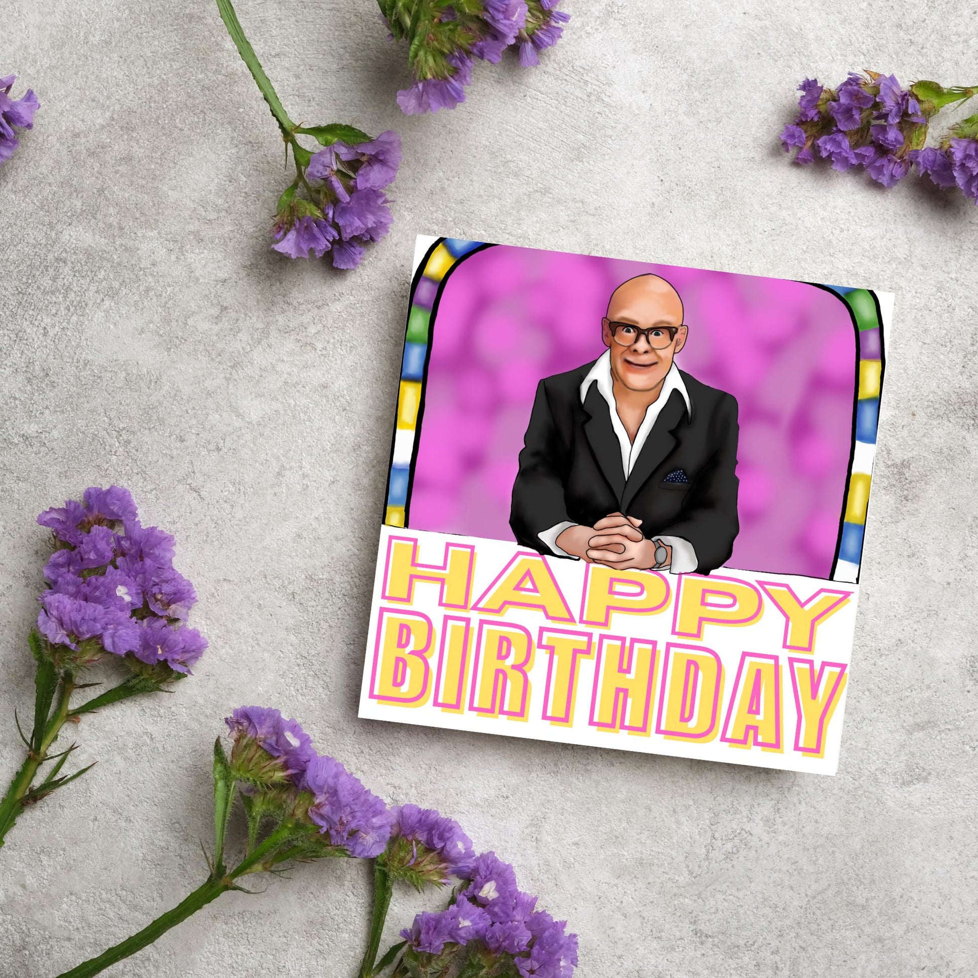 Harry Hill's TV Burp Birthday Card, Card for Him, Card for Her, TV Birthday Card, 30th Birthday Card, 40th Birthday Card, Funny Harry Hill