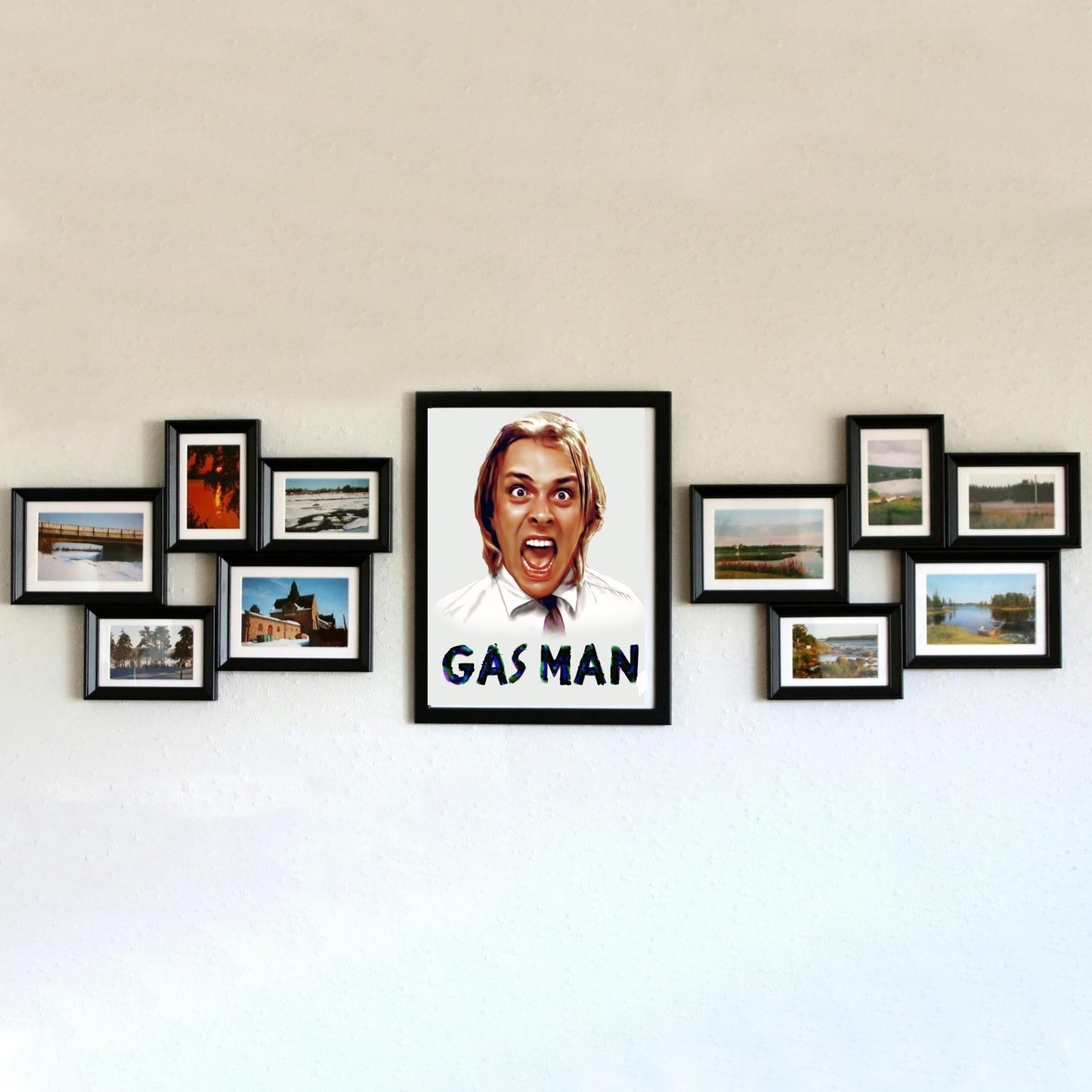 Bottom Quote Poster, Gas Man A4 Print, High Quality Wall Art, Rik Mayall, Eddie and Richie, Ade Edmondson, Bottom TV Show Poster