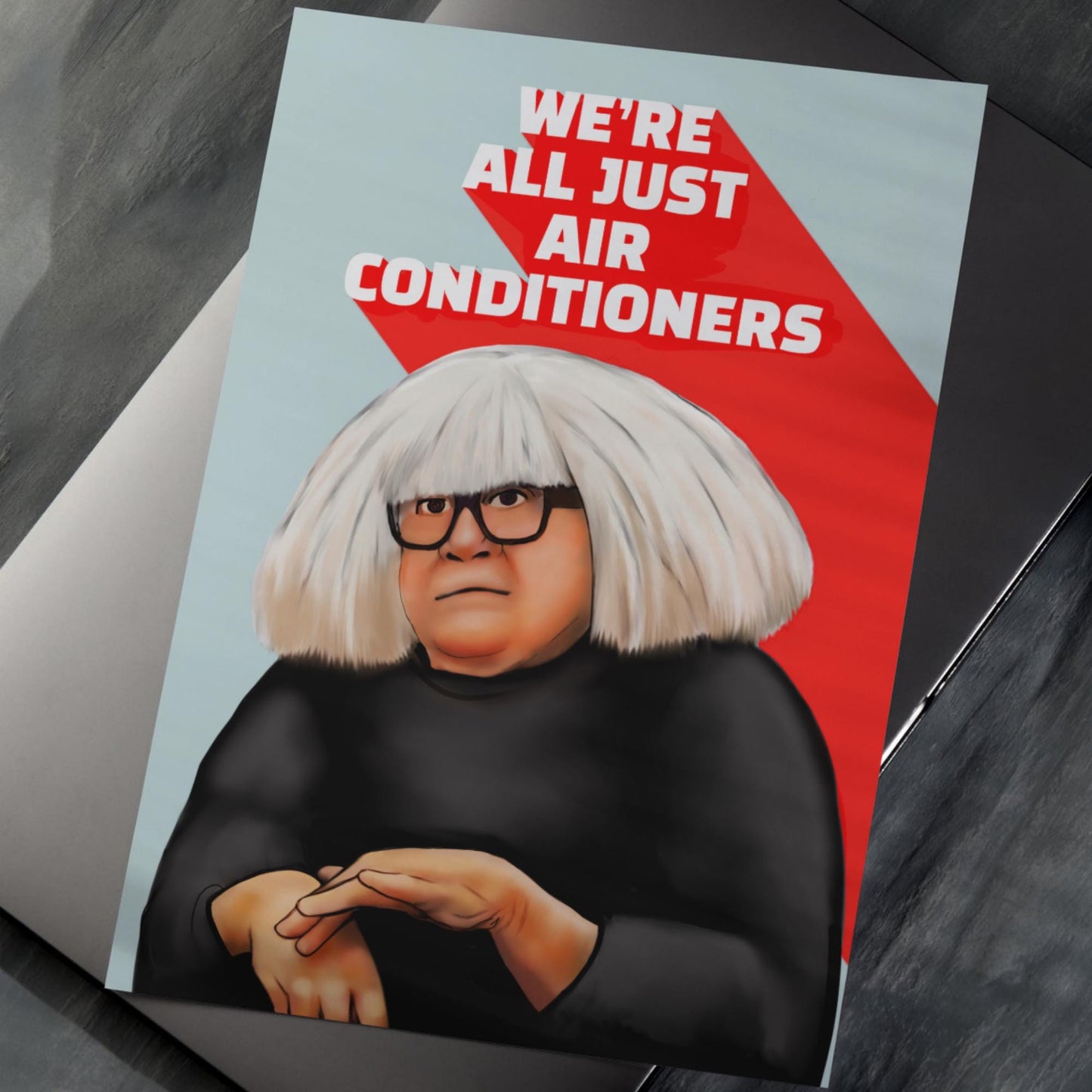 It's Always Sunny In Philadelphia Poster, A4 Print, High Quality Wall Art, Ongo Gablogian, Frank, Danny Devito Poster, Always Sunny Print