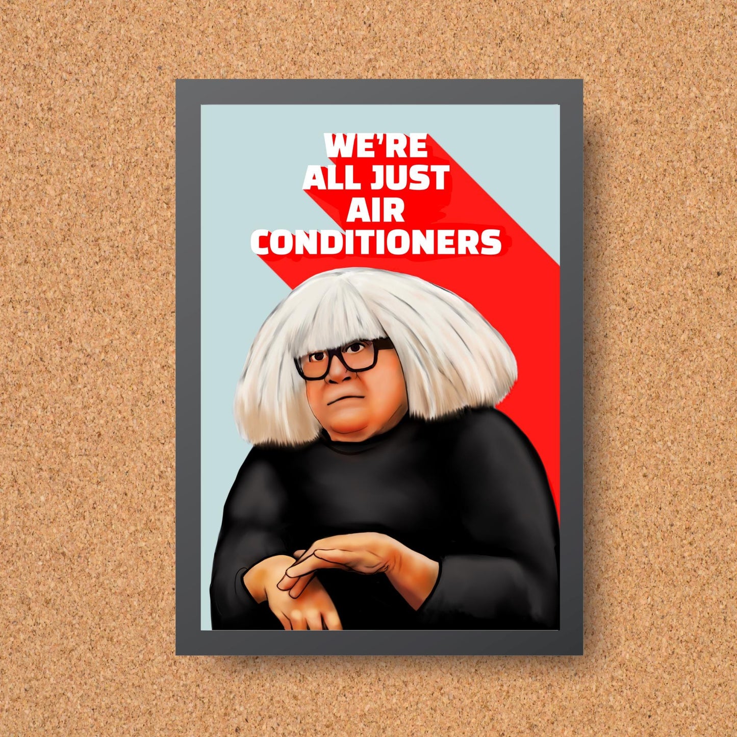 It's Always Sunny In Philadelphia Poster, A4 Print, High Quality Wall Art, Ongo Gablogian, Frank, Danny Devito Poster, Always Sunny Print