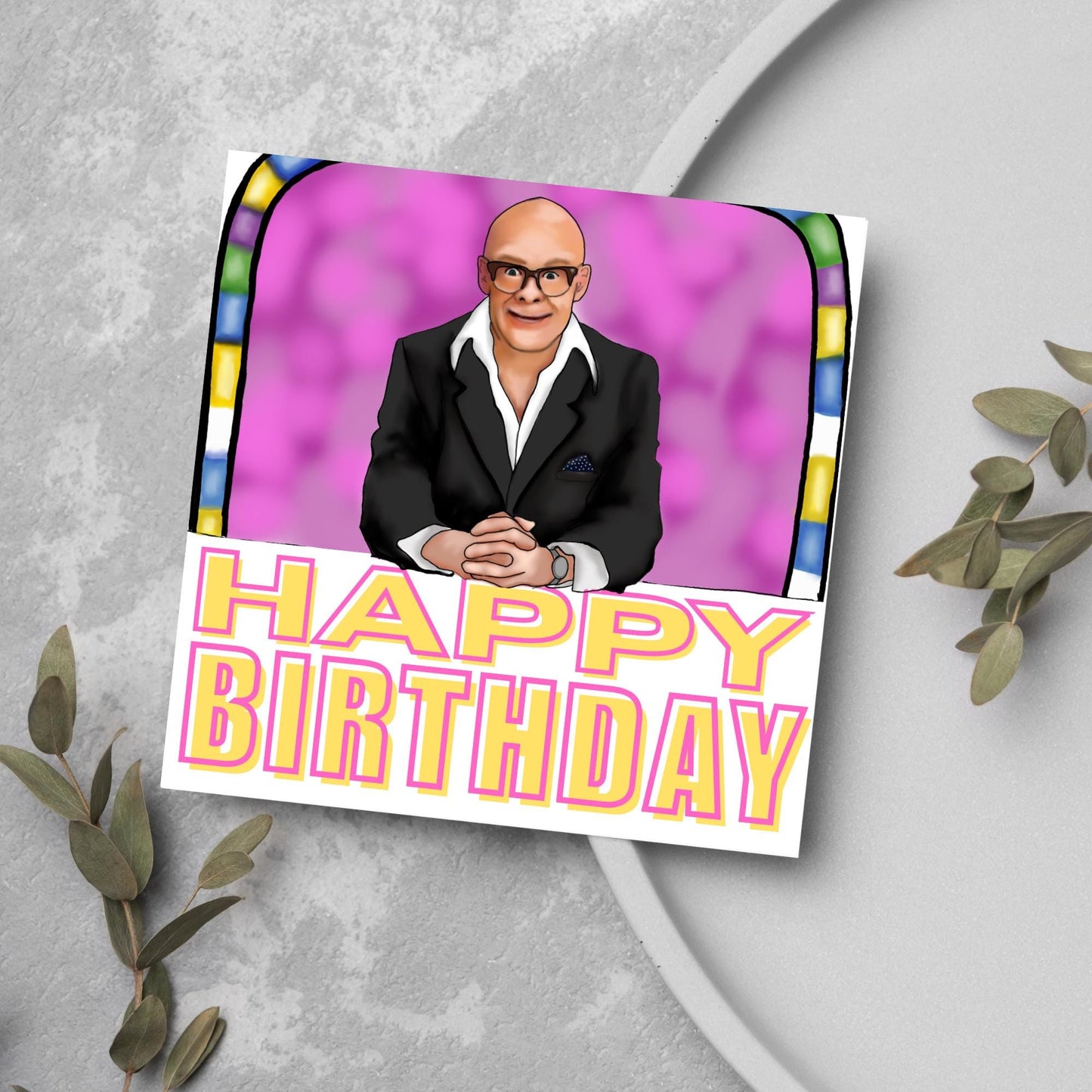 Harry Hill's TV Burp Birthday Card, Card for Him, Card for Her, TV Birthday Card, 30th Birthday Card, 40th Birthday Card, Funny Harry Hill