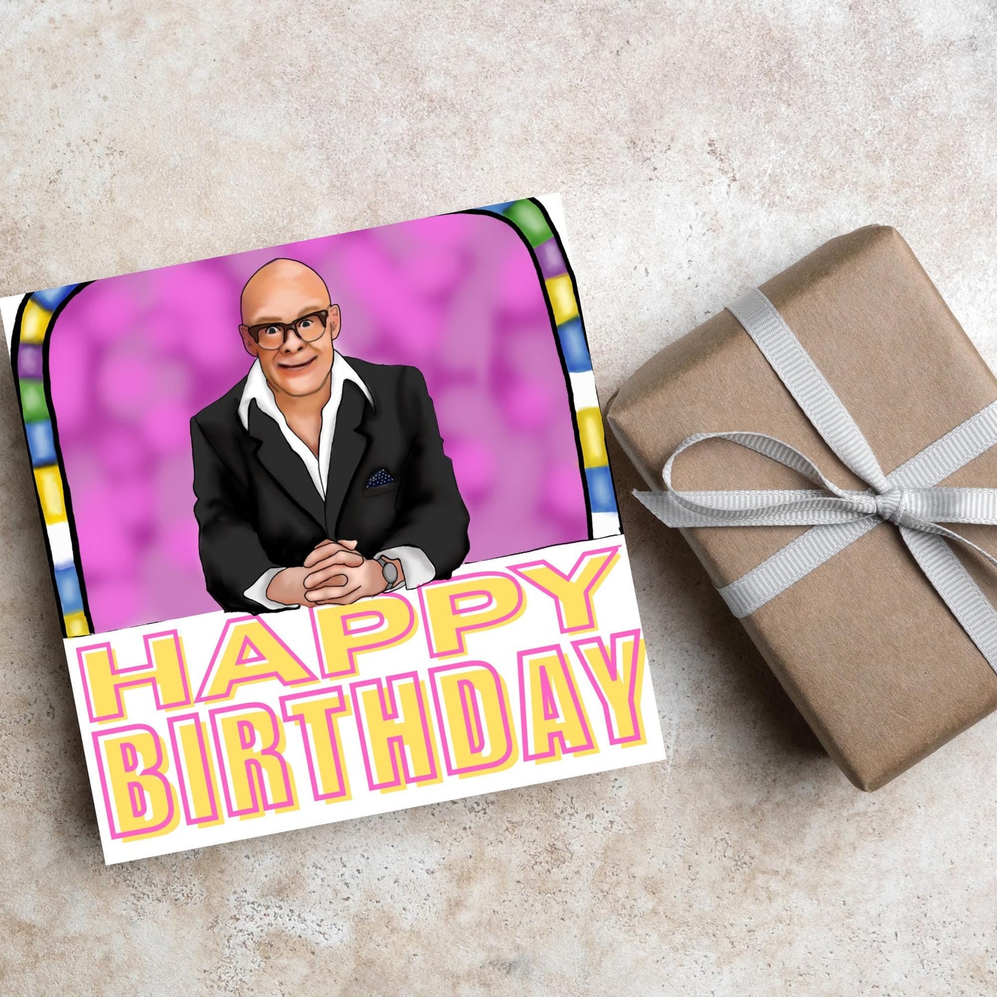 Harry Hill's TV Burp Birthday Card, Card for Him, Card for Her, TV Birthday Card, 30th Birthday Card, 40th Birthday Card, Funny Harry Hill