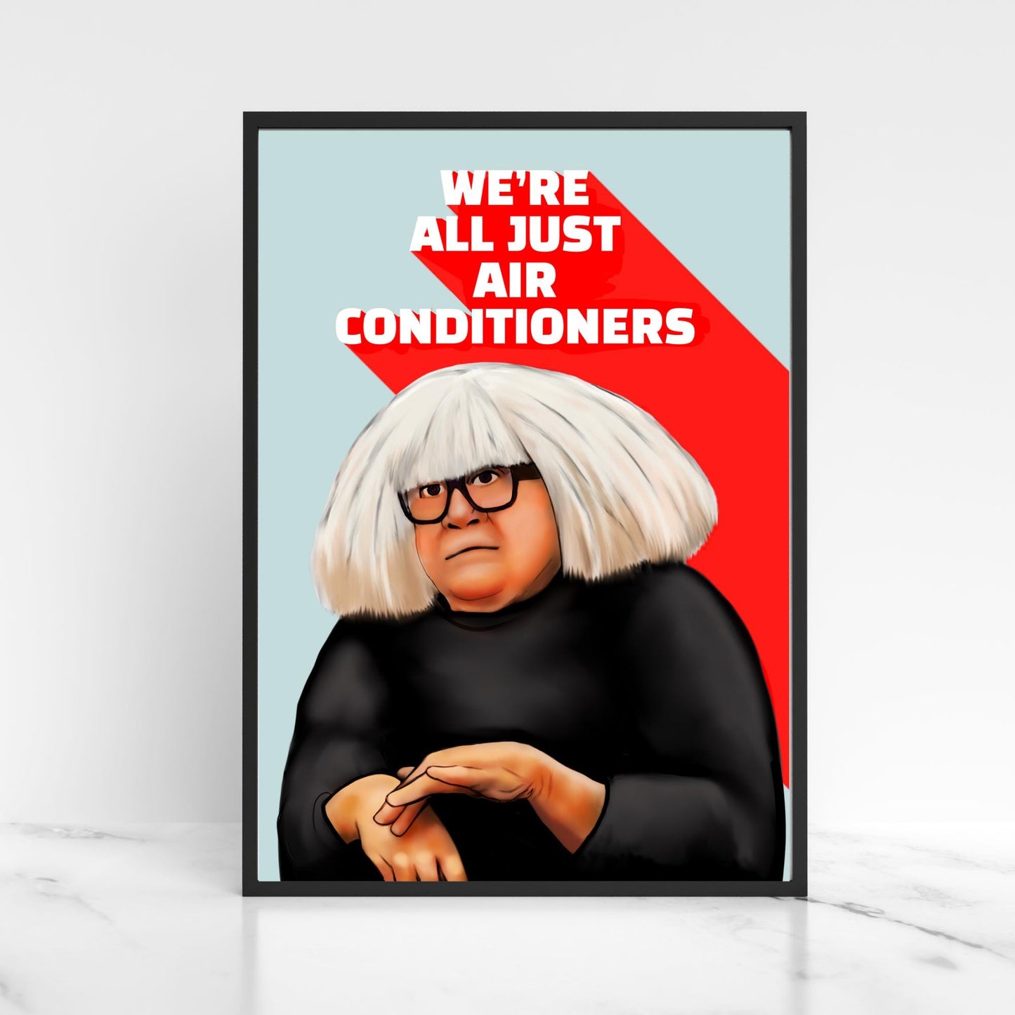 It's Always Sunny In Philadelphia Poster, A4 Print, High Quality Wall Art, Ongo Gablogian, Frank, Danny Devito Poster, Always Sunny Print