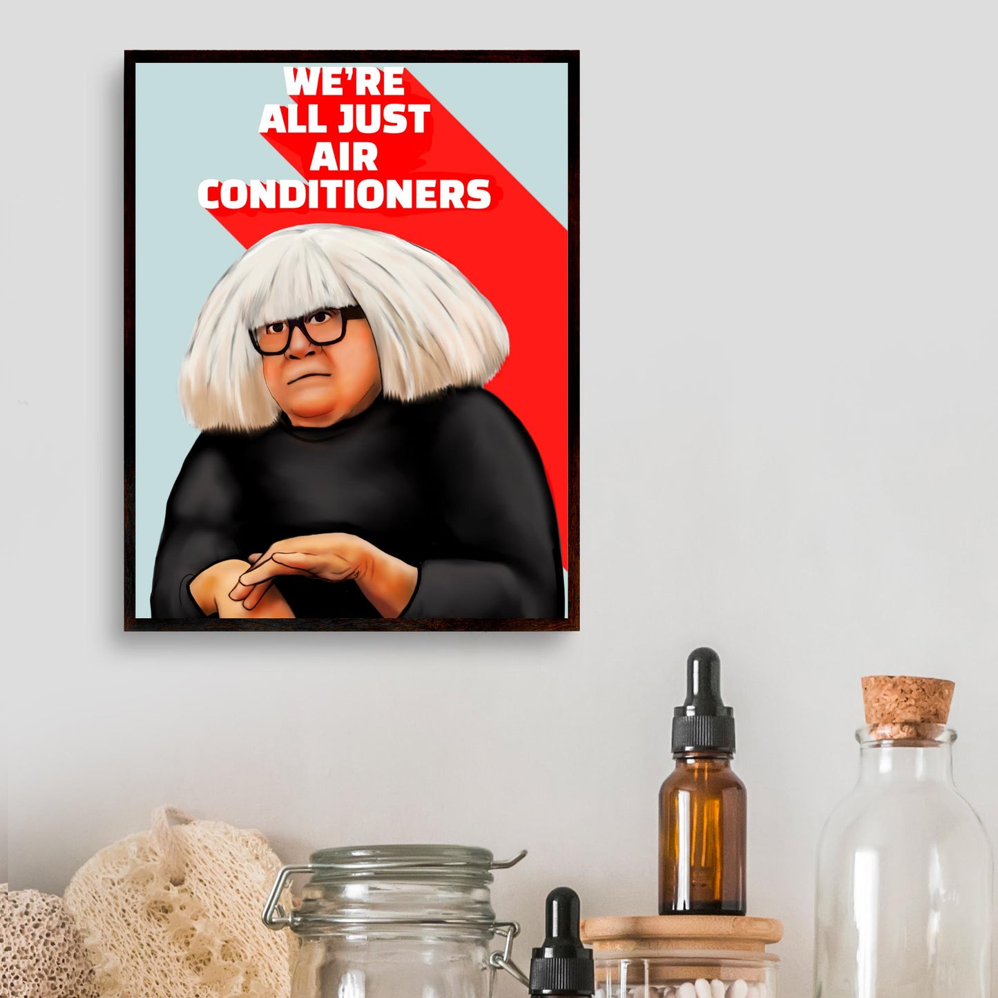 It's Always Sunny In Philadelphia Poster, A4 Print, High Quality Wall Art, Ongo Gablogian, Frank, Danny Devito Poster, Always Sunny Print