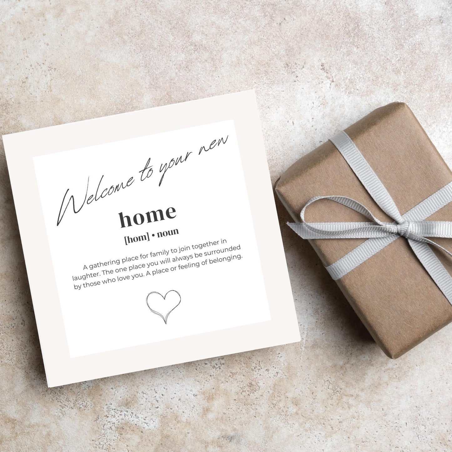 New Home card, Moving House, Elegant First Home card, New House card, Moving Card, Moving home card, Relocating card, Welcome Home Carf