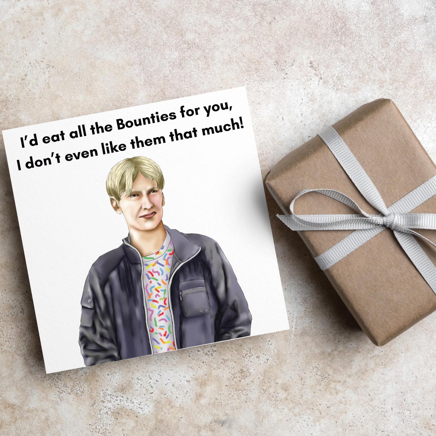 This Country Greetings Card, Kurtan Mucklowe card, Birthday Card, Funny Card for Girlfriend, For Wife, Anniversary Card, Daisy May Cooper