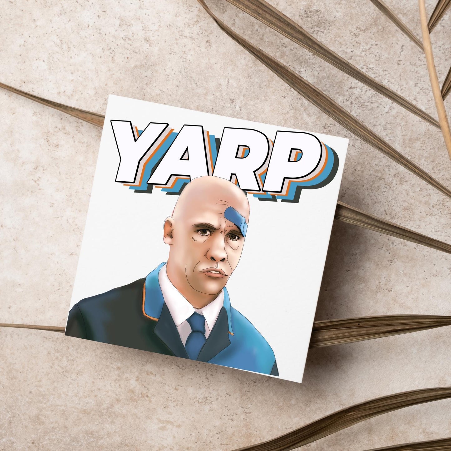 Hot Fuzz Card, Yarp, Lurch, Trolly Boy Birthday Card for Him, Card for Her, Cornetto Trilogy Card, Any Occasion Card, Police Card