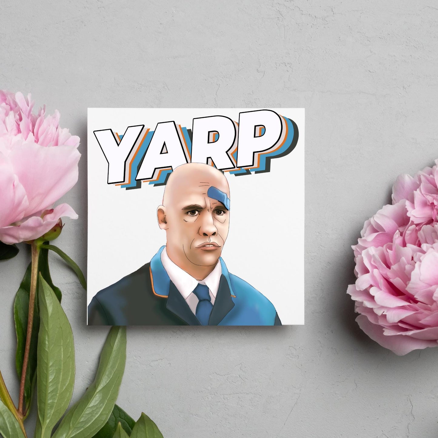 Hot Fuzz Card, Yarp, Lurch, Trolly Boy Birthday Card for Him, Card for Her, Cornetto Trilogy Card, Any Occasion Card, Police Card