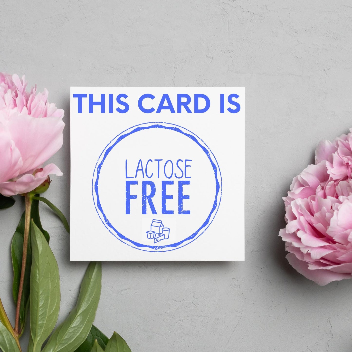 Celiac Card, Allergy Card, Nut Allergy Card, Card for Him, Card for Her, Funny Food Allergy Card, Gluten Free, Nut Free, Lactose Free Joke