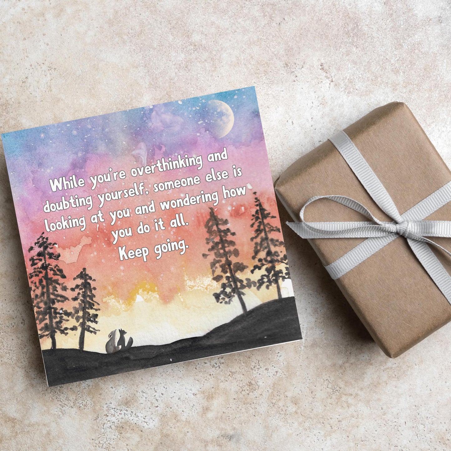 Encouragement Card, Friendship, Mental Health Card, Best Friend Card, Cancer Treatment Card, Get Well Soon Card, Recovery Card