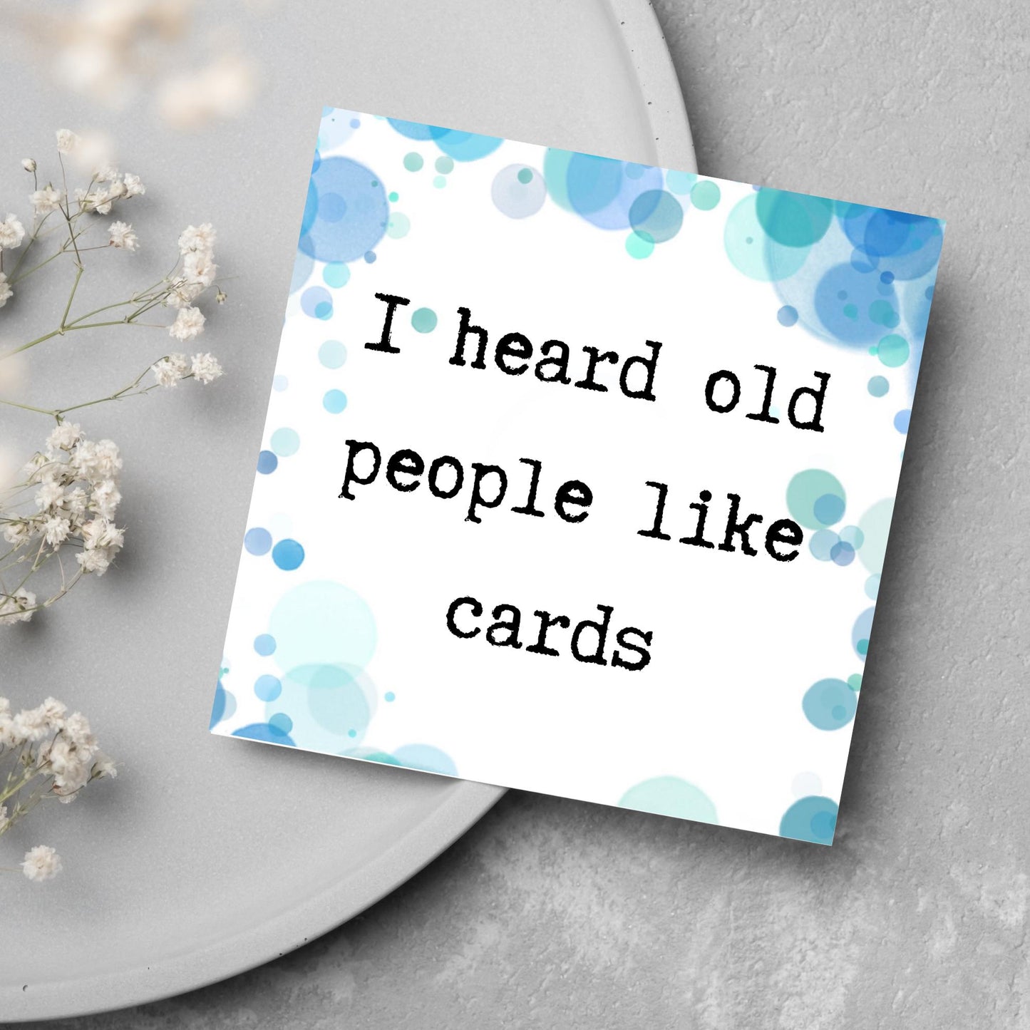 Funny Birthday Card for Adults, Birthday Card for Dad, 50th Birthday, 40th Birthday, Childish Birthday Card, 60th Birthday, Birthday Insult