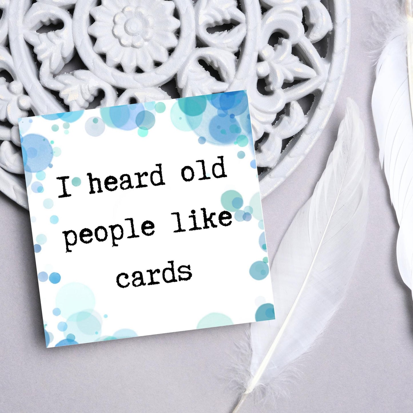 Funny Birthday Card for Adults, Birthday Card for Dad, 50th Birthday, 40th Birthday, Childish Birthday Card, 60th Birthday, Birthday Insult