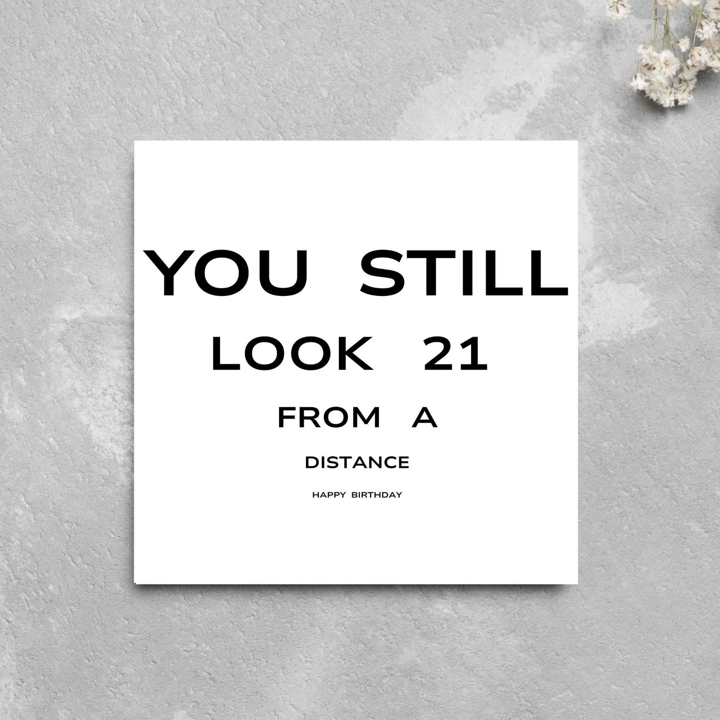 Funny Eye Test Birthday Card, Birthday Card for Sister, 50th Birthday, 40th Birthday, Rude Birthday Card, 60th Birthday, Birthday Insult
