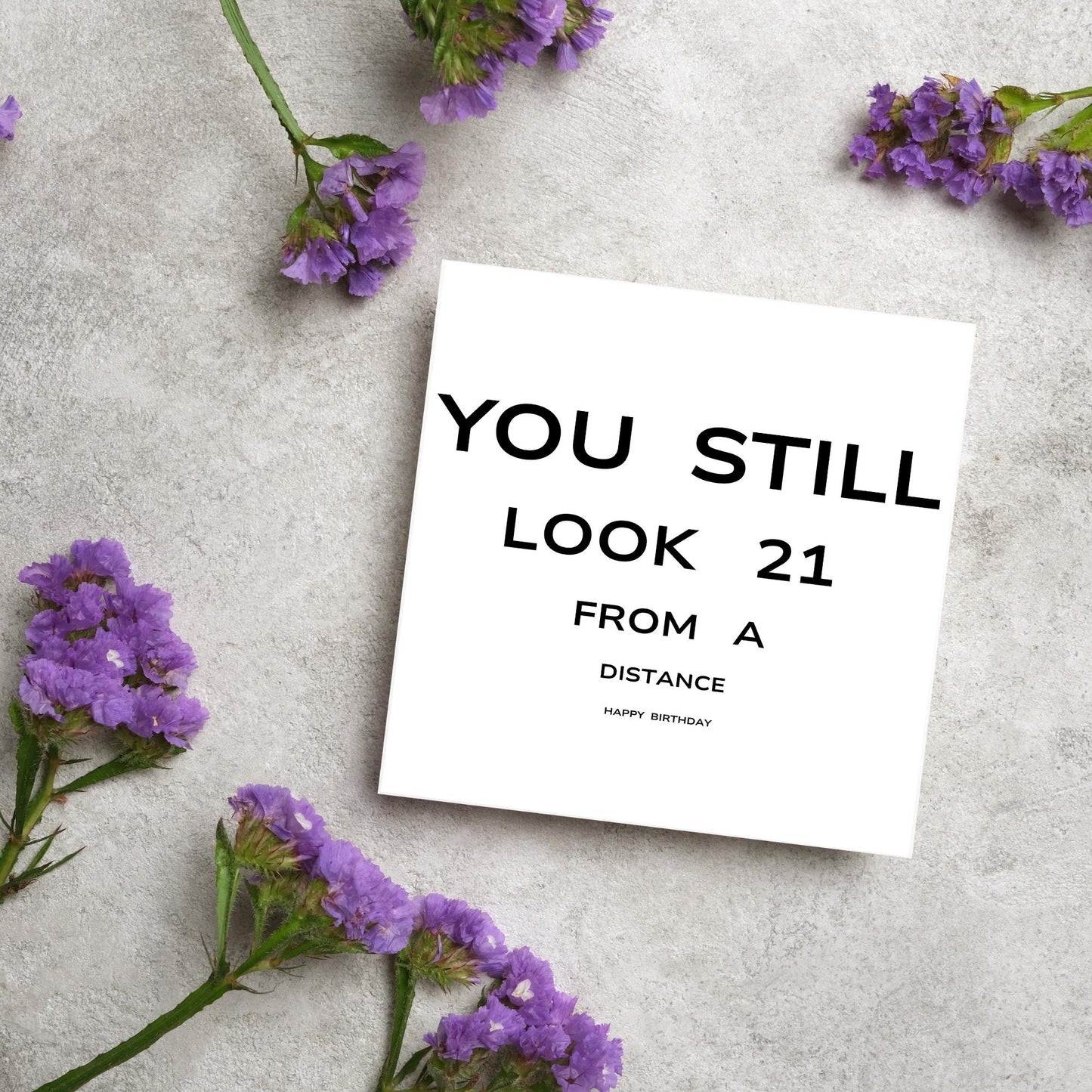 Funny Eye Test Birthday Card, Birthday Card for Sister, 50th Birthday, 40th Birthday, Rude Birthday Card, 60th Birthday, Birthday Insult