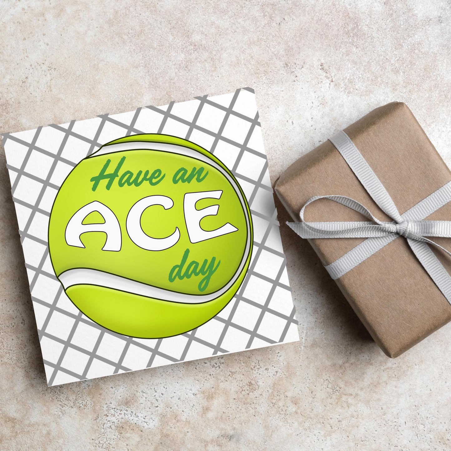 Tennis Card, Ace Birthday Card, Tennis Congratulations Card, Tennis Love Card, Tennis Pun Any Occasion Card, Sports Congrats, Wimbledon