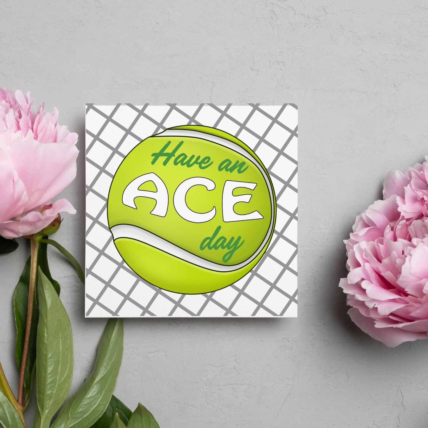 Tennis Card, Ace Birthday Card, Tennis Congratulations Card, Tennis Love Card, Tennis Pun Any Occasion Card, Sports Congrats, Wimbledon
