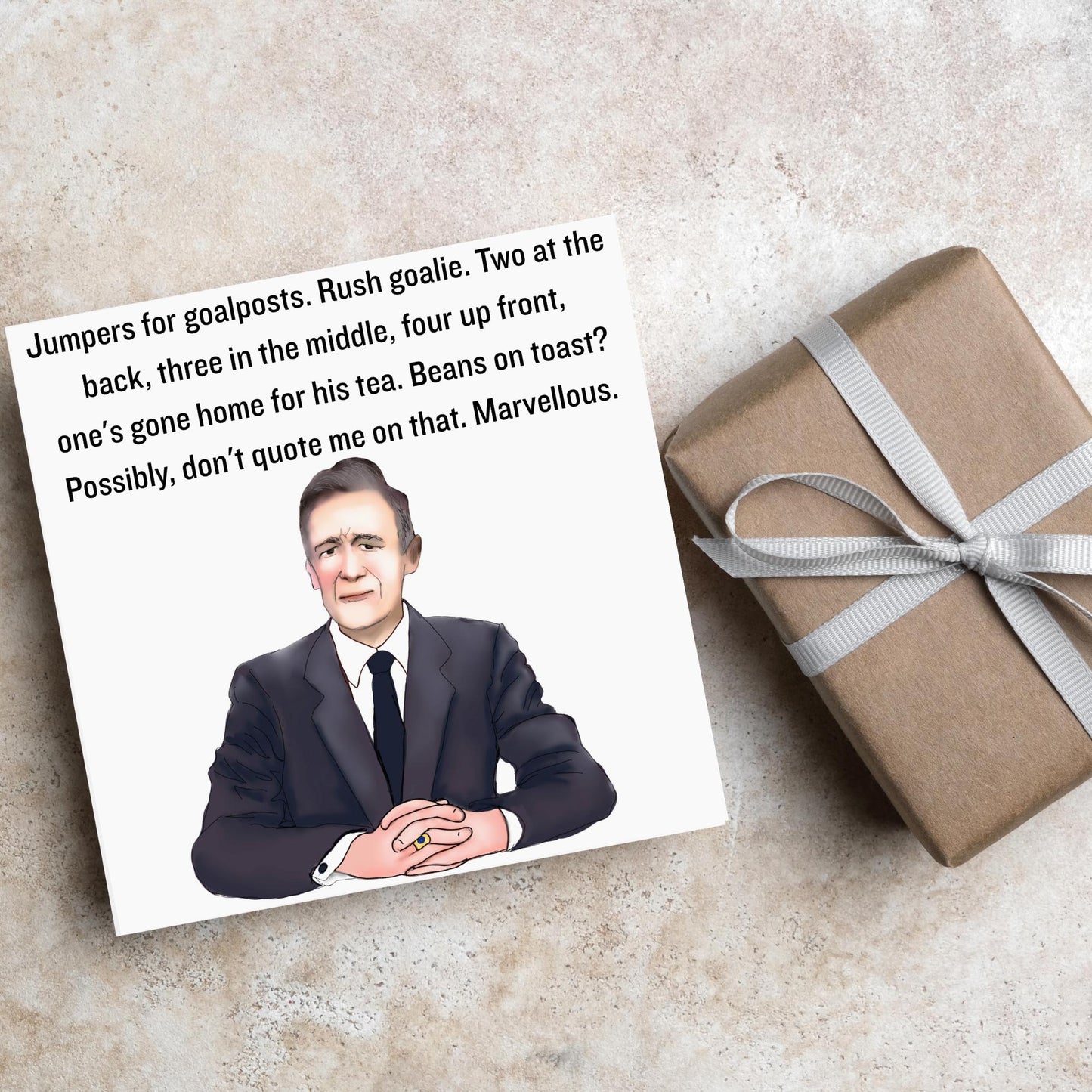 The Fast Show Card, Birthday Card, Ron Manager, Celebration Card, Birthday Card, Card for Him, 90's Card, Retro Card, 30th Birthday Card