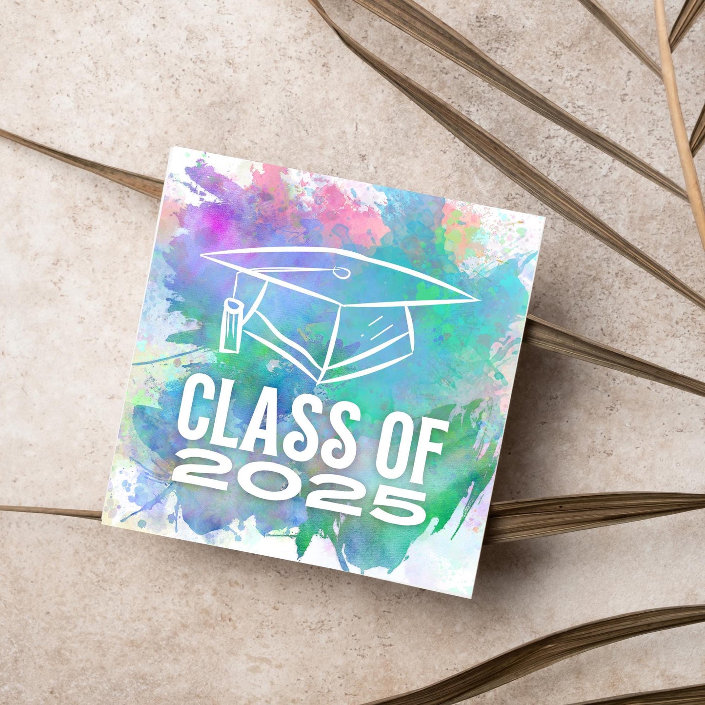 Exam Graduation Card, Well Done Card, Class of 2025, University Card, Exam Congratulations, GCSE, A Level, College, Graduate