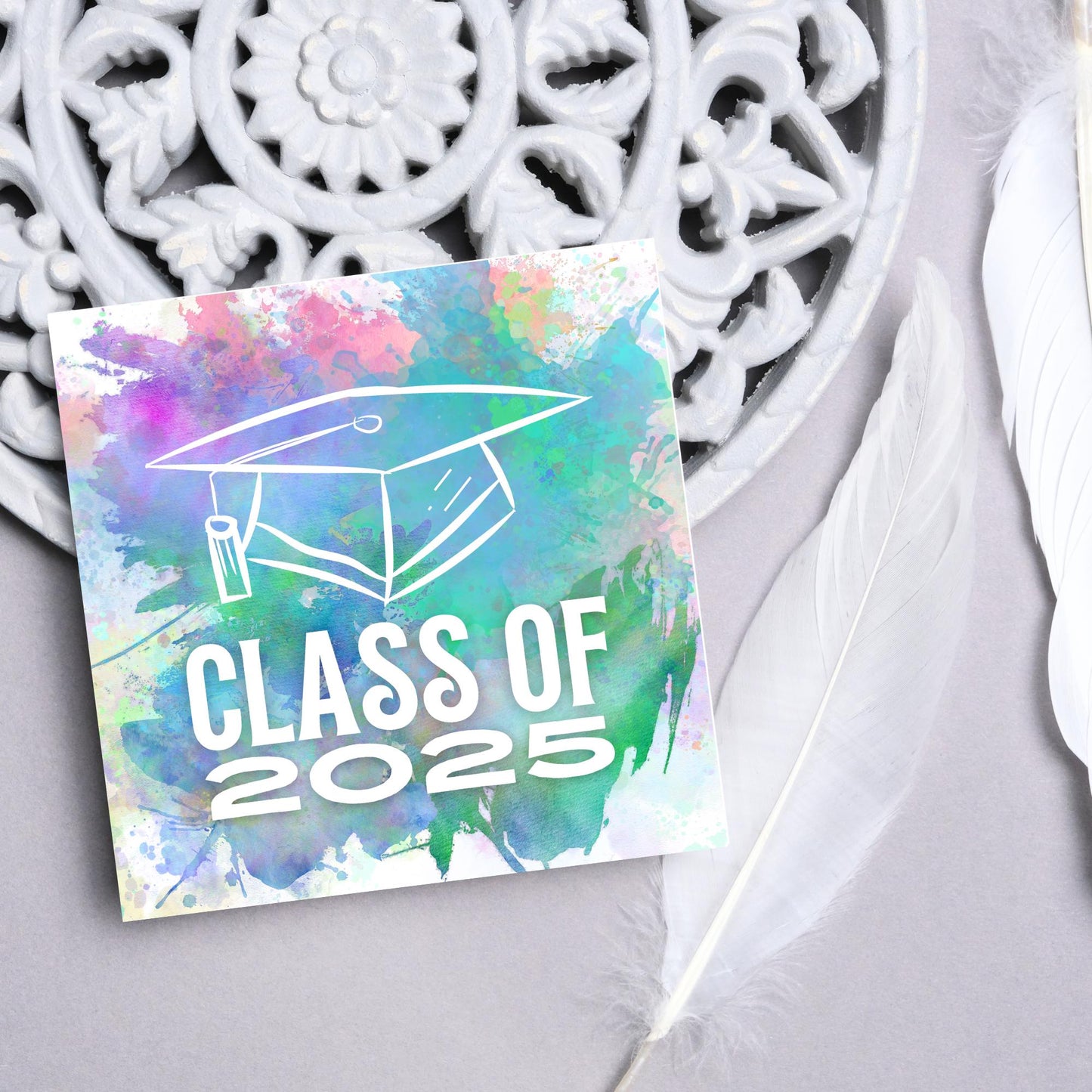 Exam Graduation Card, Well Done Card, Class of 2025, University Card, Exam Congratulations, GCSE, A Level, College, Graduate