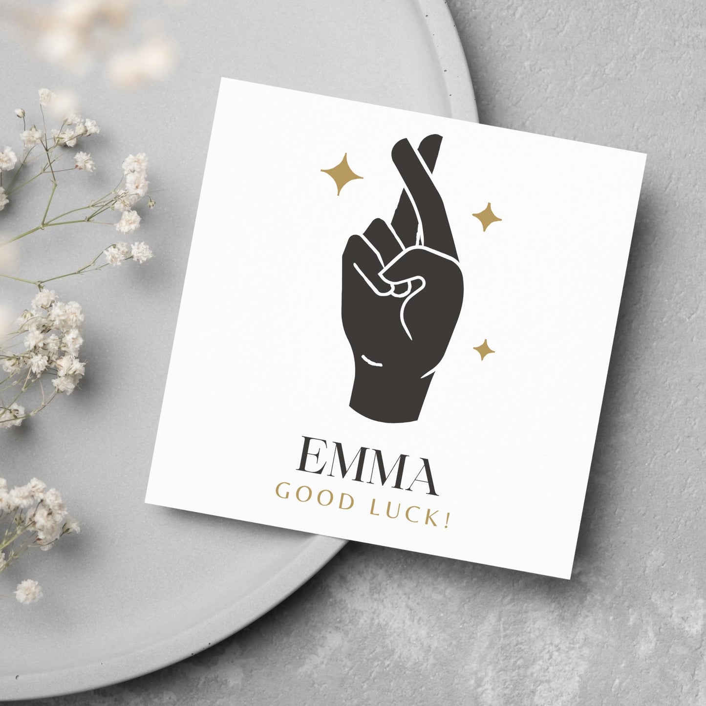 Personalised Good Luck Card, Exam Card, Graduation Card, College Card, University Card, Good Luck Card for Student, Encouragement Card