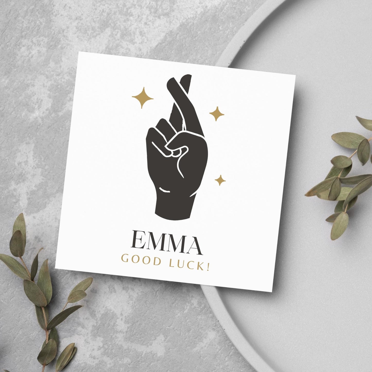 Personalised Good Luck Card, Exam Card, Graduation Card, College Card, University Card, Good Luck Card for Student, Encouragement Card