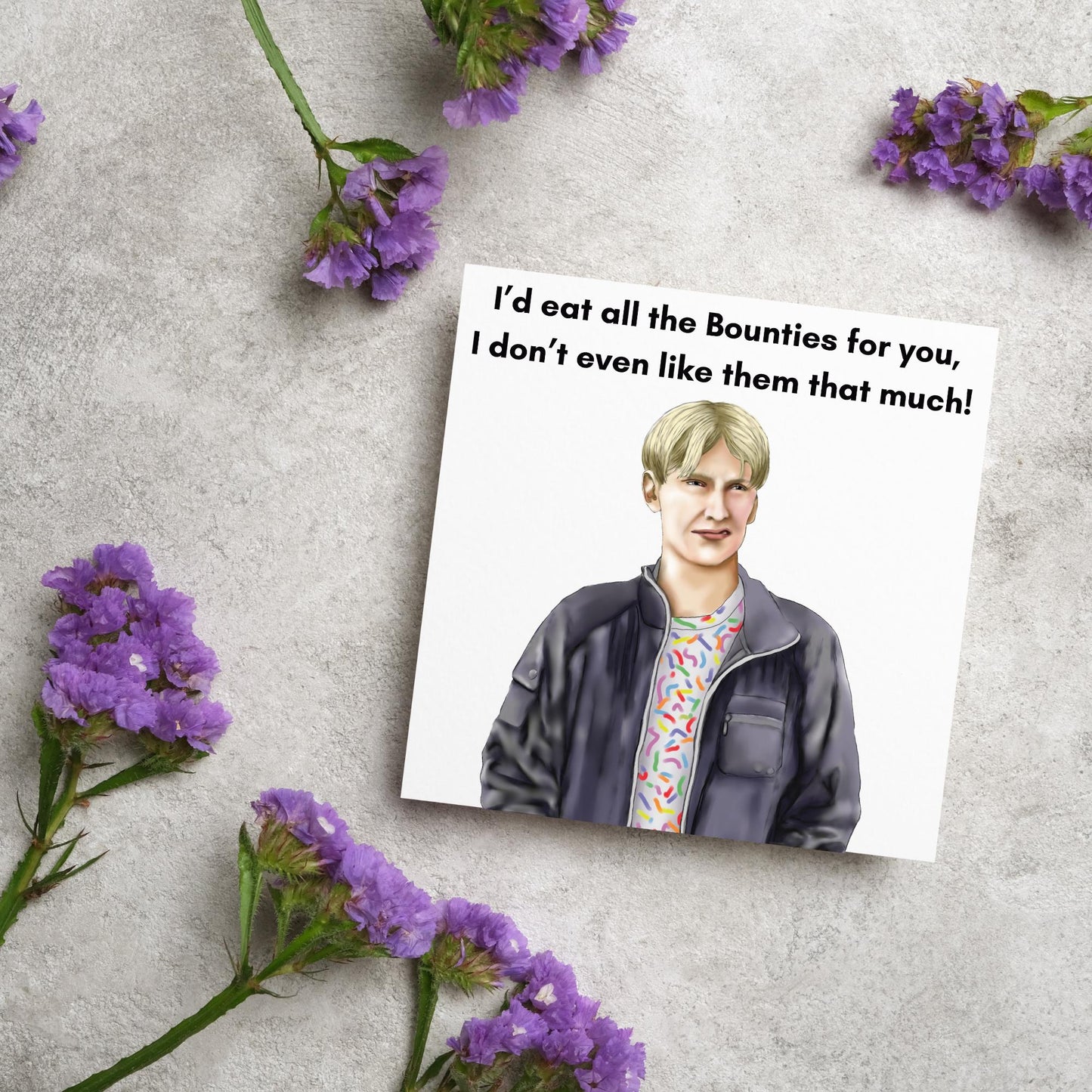 This Country Greetings Card, Kurtan Mucklowe card, Birthday Card, Funny Card for Girlfriend, For Wife, Anniversary Card, Daisy May Cooper