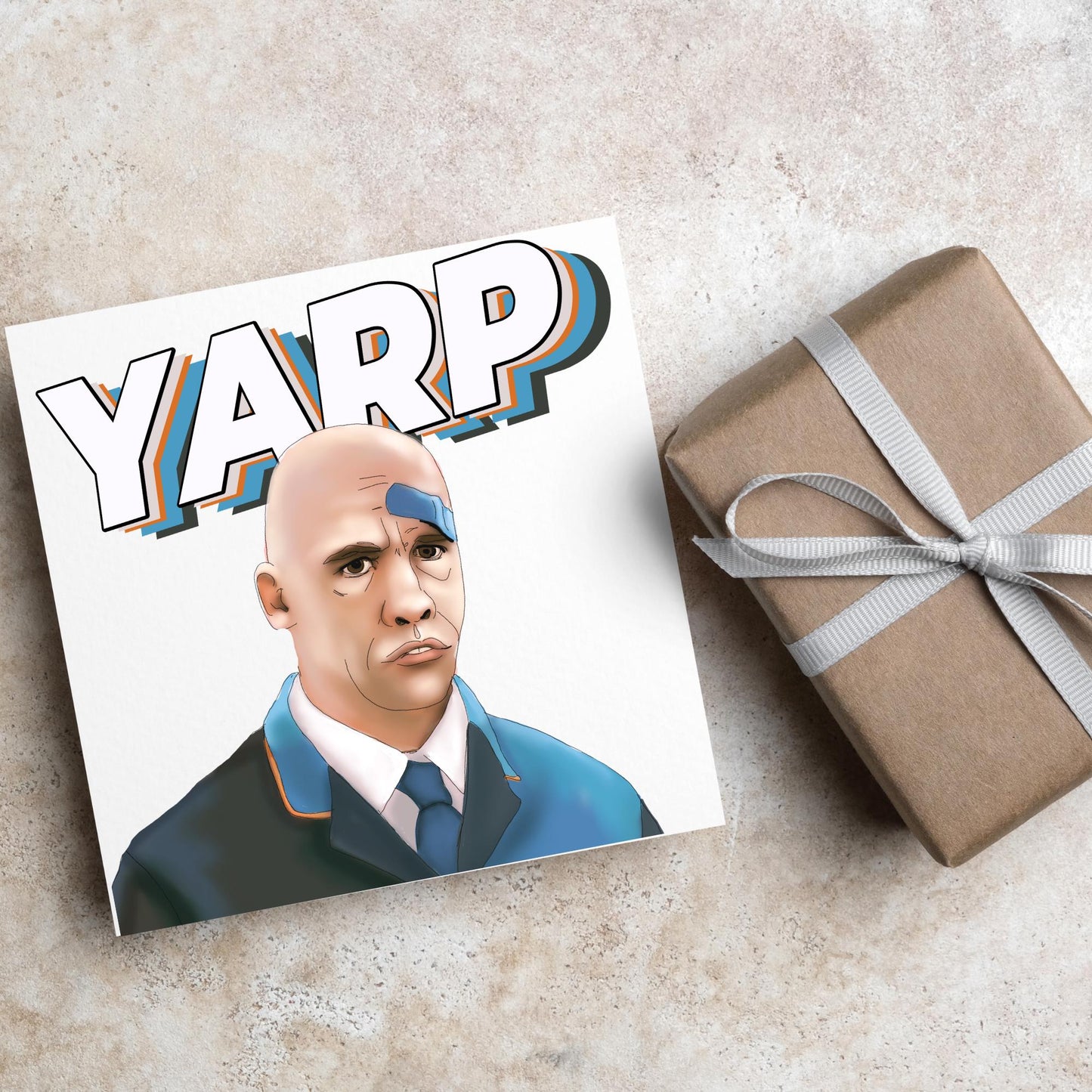 Hot Fuzz Card, Yarp, Lurch, Trolly Boy Birthday Card for Him, Card for Her, Cornetto Trilogy Card, Any Occasion Card, Police Card
