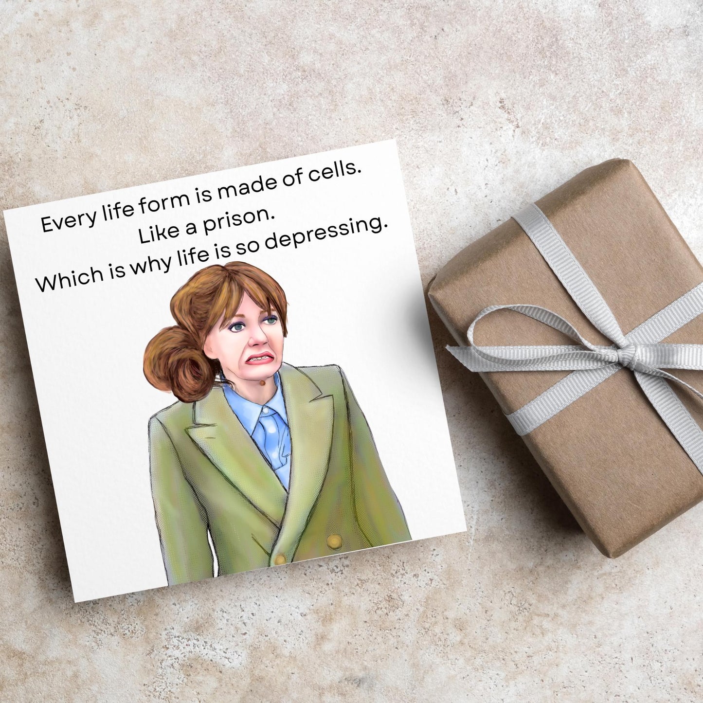 Philomena Cunk Birthday Card, Cunk On Life, Diane Morgan, Funny Birthday Card, Charlie Brooker, Card for Dad, Card for Mum