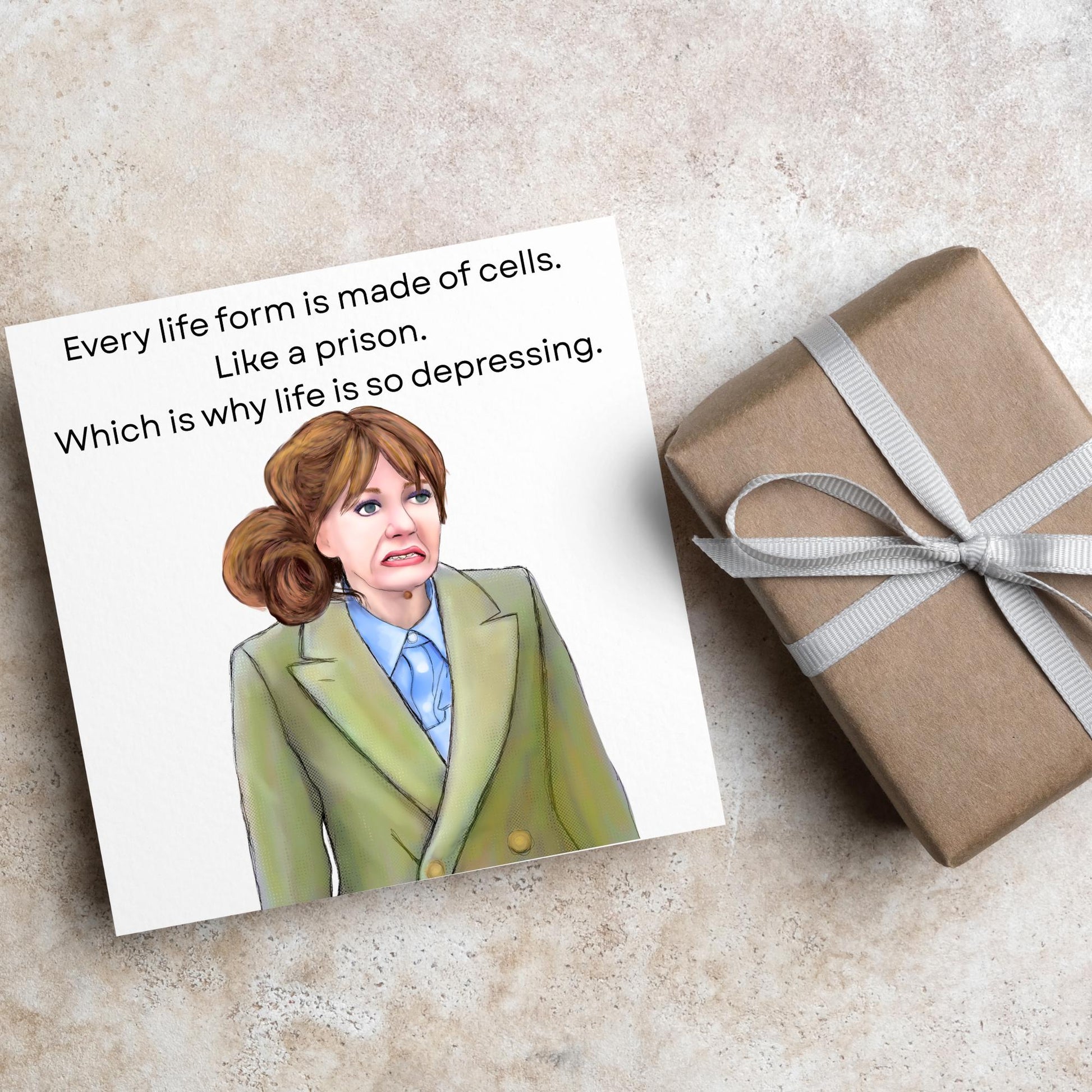 Philomena Cunk Birthday Card, Cunk On Life, Diane Morgan, Funny Birthday Card, Charlie Brooker, Card for Dad, Card for Mum