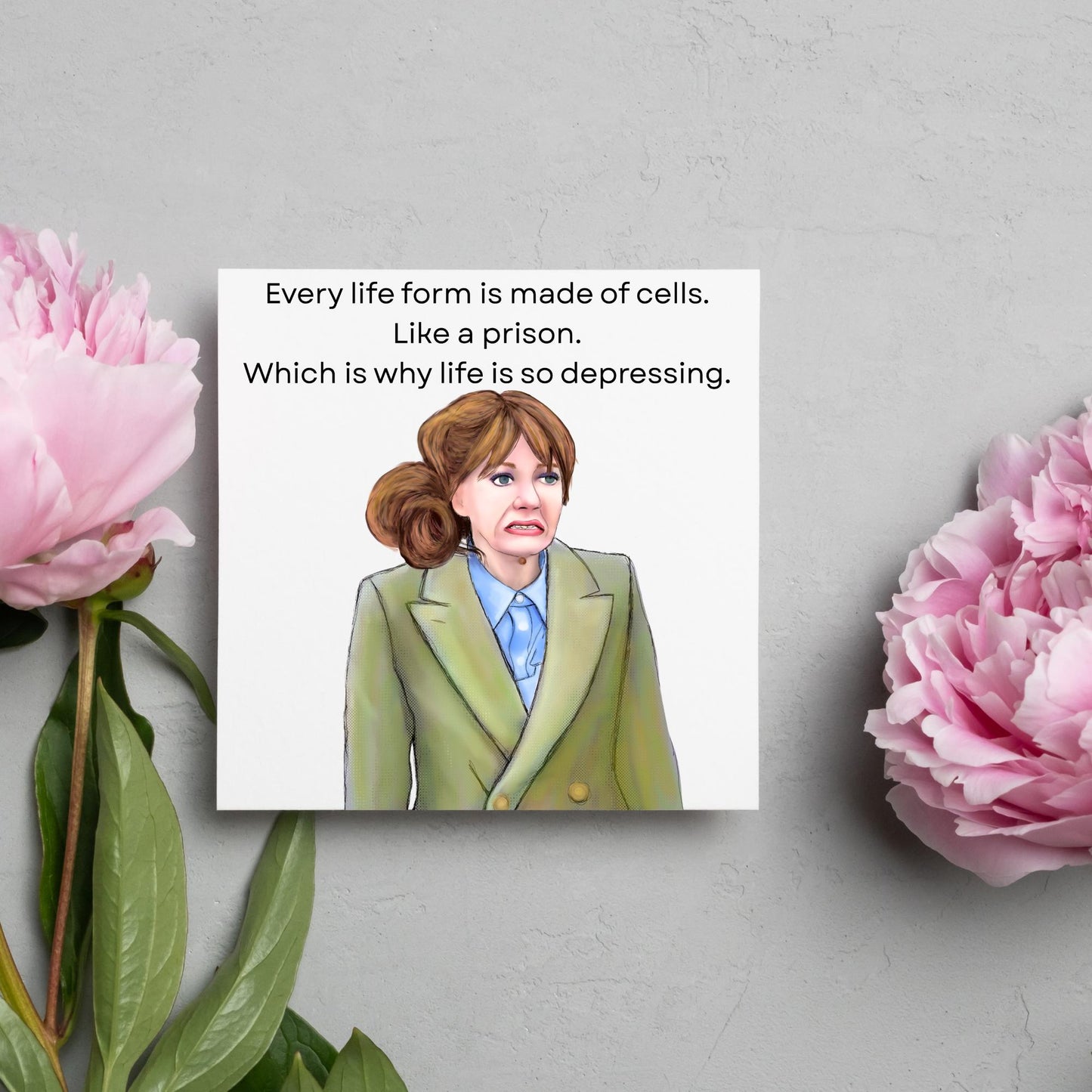Philomena Cunk Birthday Card, Cunk On Life, Diane Morgan, Funny Birthday Card, Charlie Brooker, Card for Dad, Card for Mum