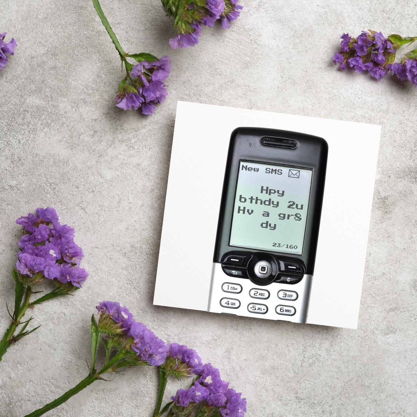 Nokia Birthday Card, 80's Birthday Card, 90's Birthday Card, Funny Birthday Card, 40th Birthday, Funny Birthday Card, Text Message Card