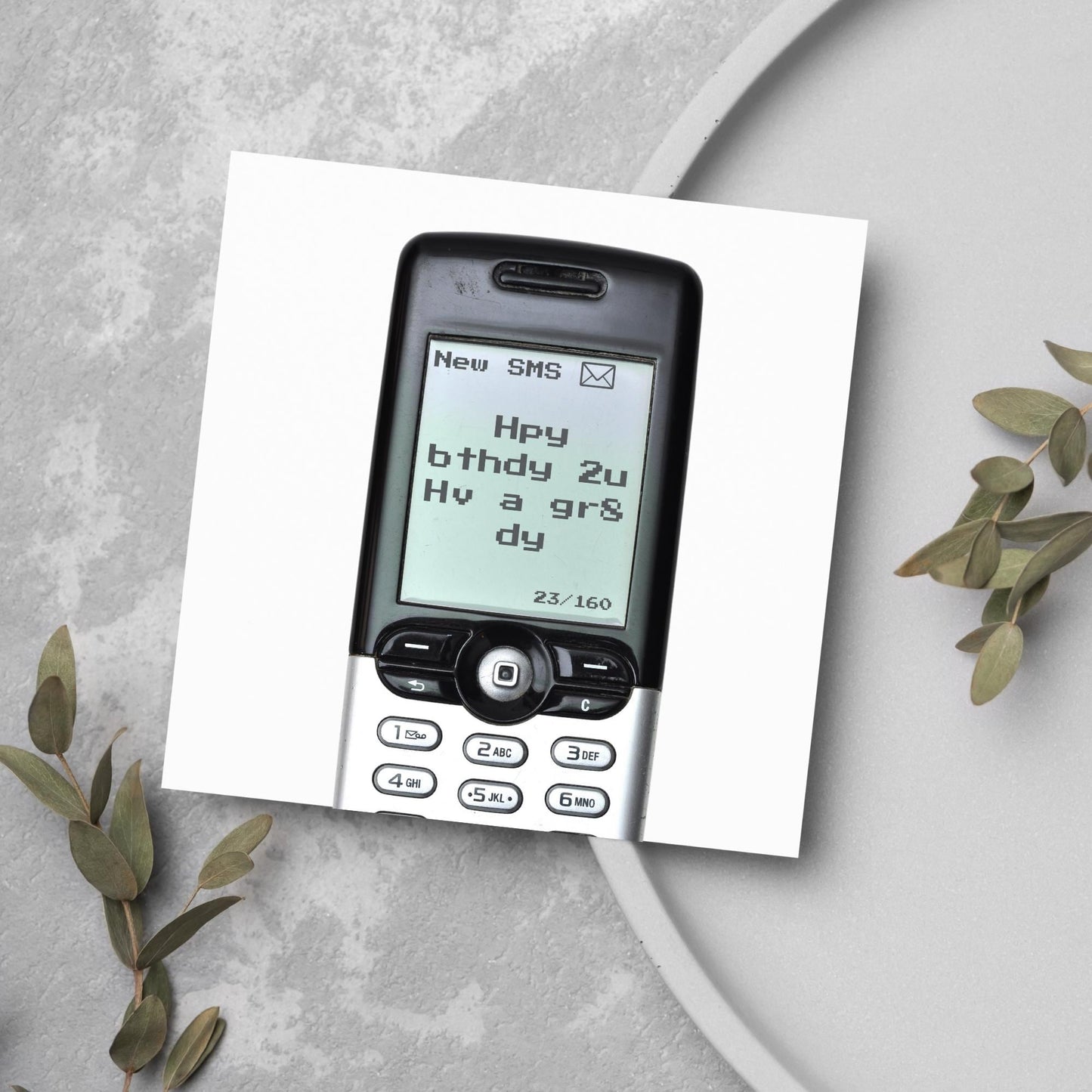 Nokia Birthday Card, 80's Birthday Card, 90's Birthday Card, Funny Birthday Card, 40th Birthday, Funny Birthday Card, Text Message Card