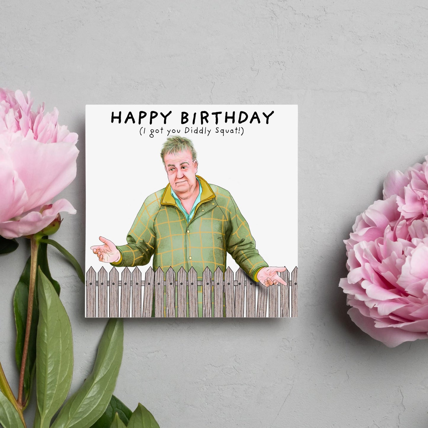 Clarksons Farm Birthday Card, Diddly Squat, Jeremy Clarkson, Funny Birthday Card For Brother, Card for Uncle, Card for Farmer