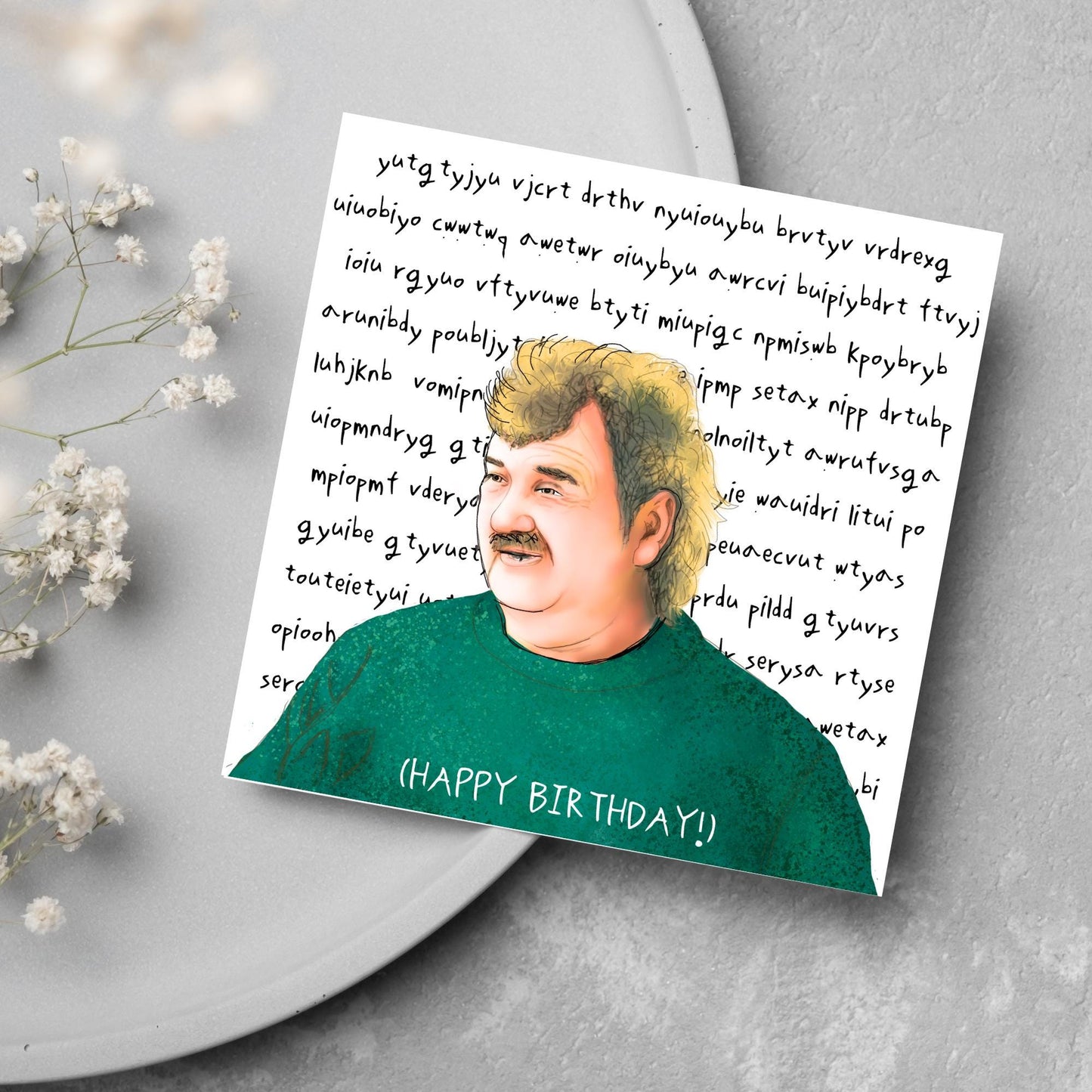 Clarksons Farm Birthday Card, Diddly Squat, Gerald Cooper, Funny Birthday Card For Brother, Card for Uncle, Card for Farmer
