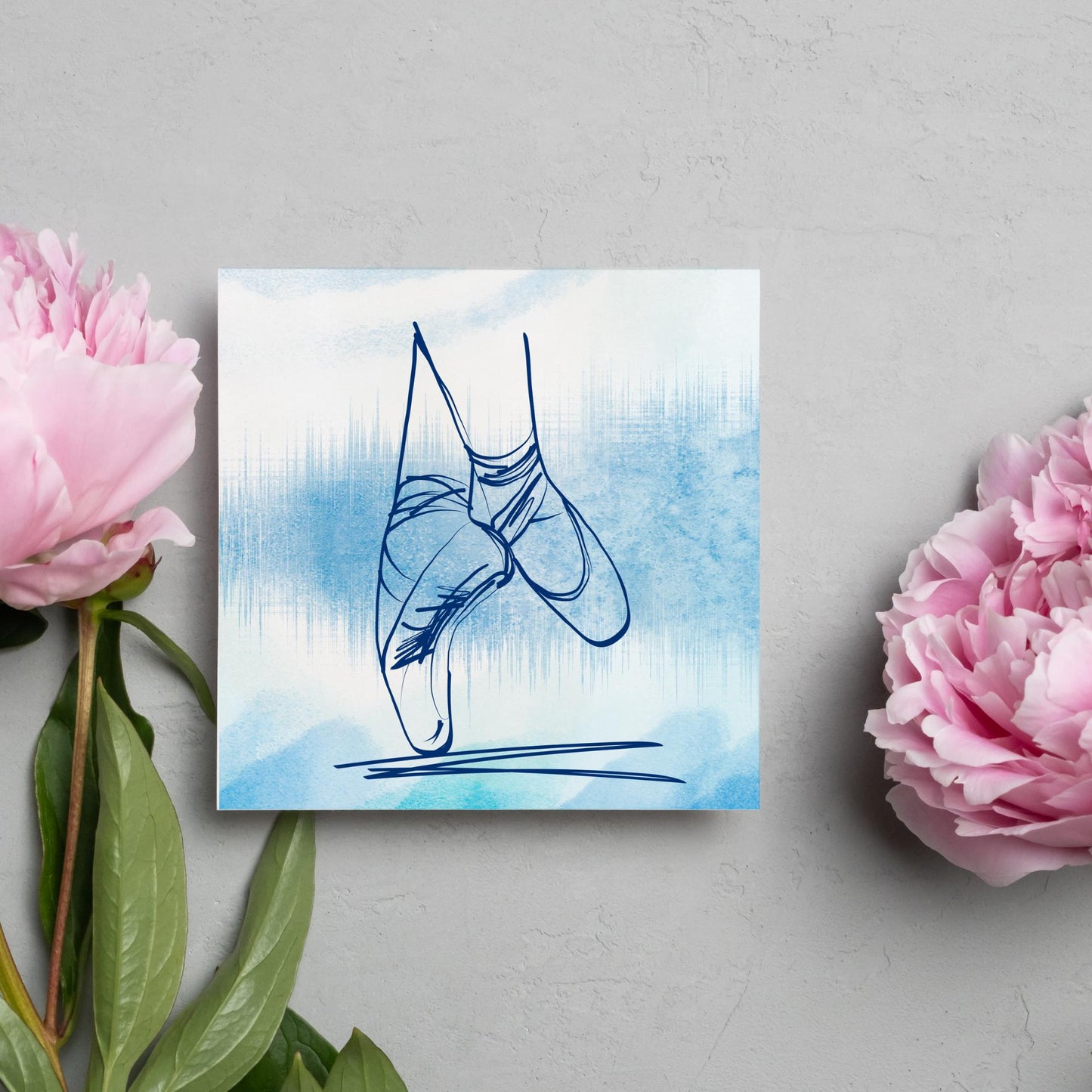 Ballet Dancing Card, Birthday Card, Card for Dancer, Recital Card, Dance Recital, Good Luck Card, Congratulations Card, Any Occasion Card