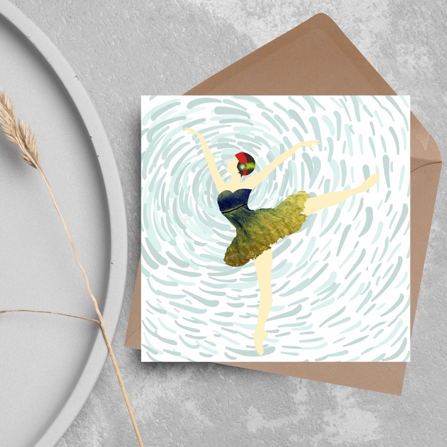 Ballet Dancing Card, Birthday Card, Card for Dancer, Recital Card, Dance Recital, Good Luck Card, Congratulations Card, Any Occasion Card
