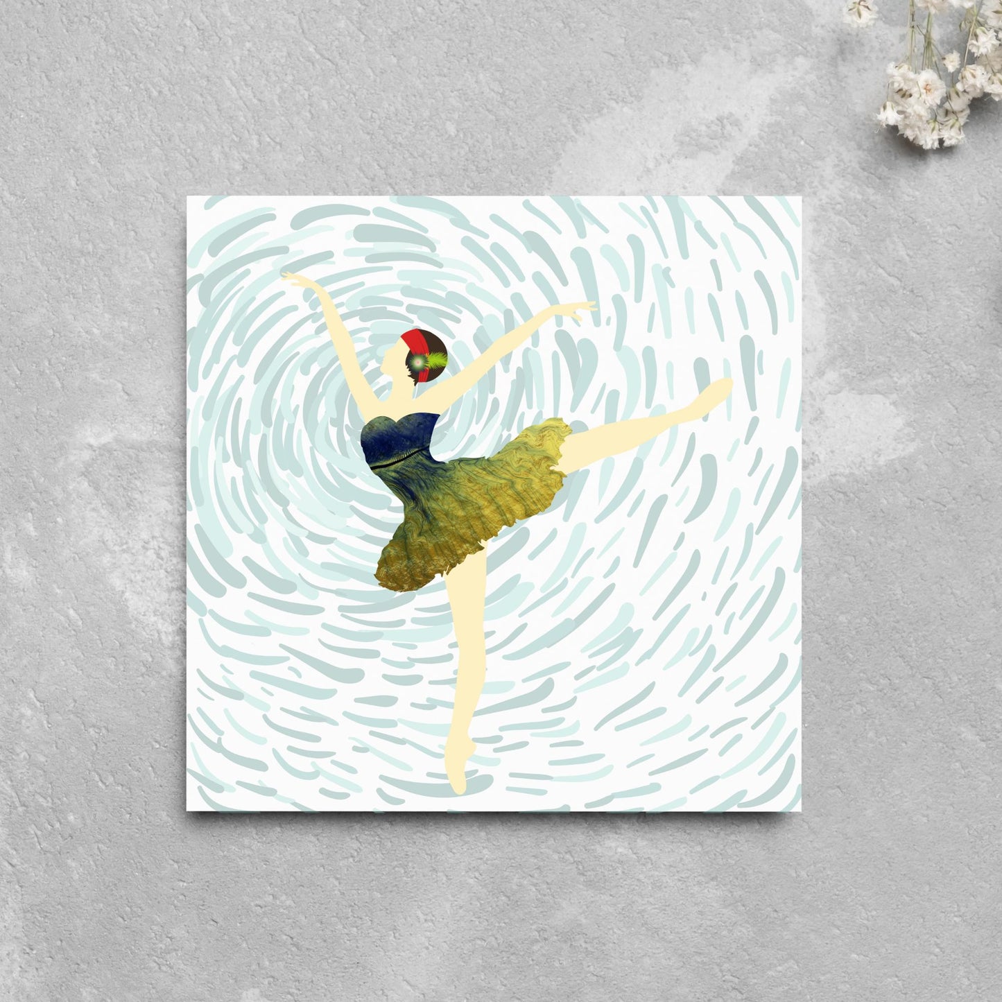 Ballet Dancing Card, Birthday Card, Card for Dancer, Recital Card, Dance Recital, Good Luck Card, Congratulations Card, Any Occasion Card