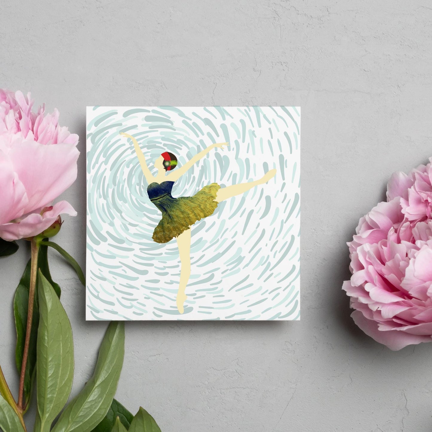 Ballet Dancing Card, Birthday Card, Card for Dancer, Recital Card, Dance Recital, Good Luck Card, Congratulations Card, Any Occasion Card