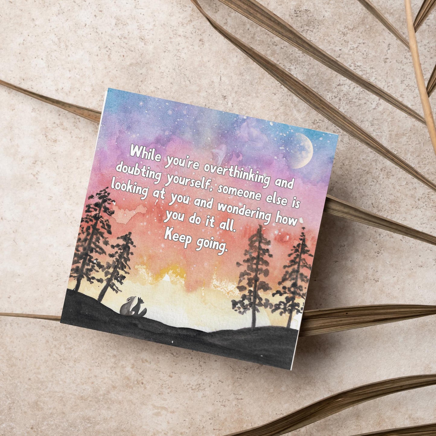 Encouragement Card, Friendship, Mental Health Card, Best Friend Card, Cancer Treatment Card, Get Well Soon Card, Recovery Card