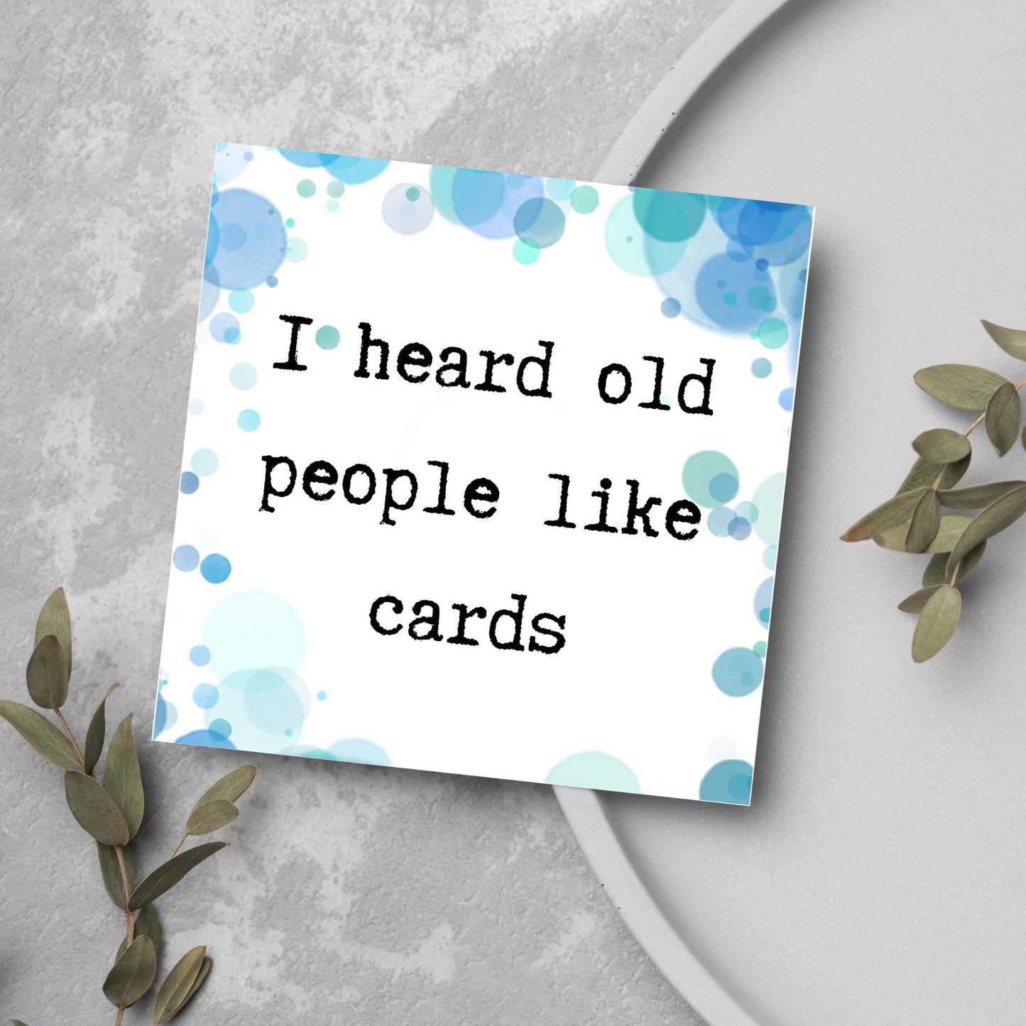 Funny Birthday Card for Adults, Birthday Card for Dad, 50th Birthday, 40th Birthday, Childish Birthday Card, 60th Birthday, Birthday Insult
