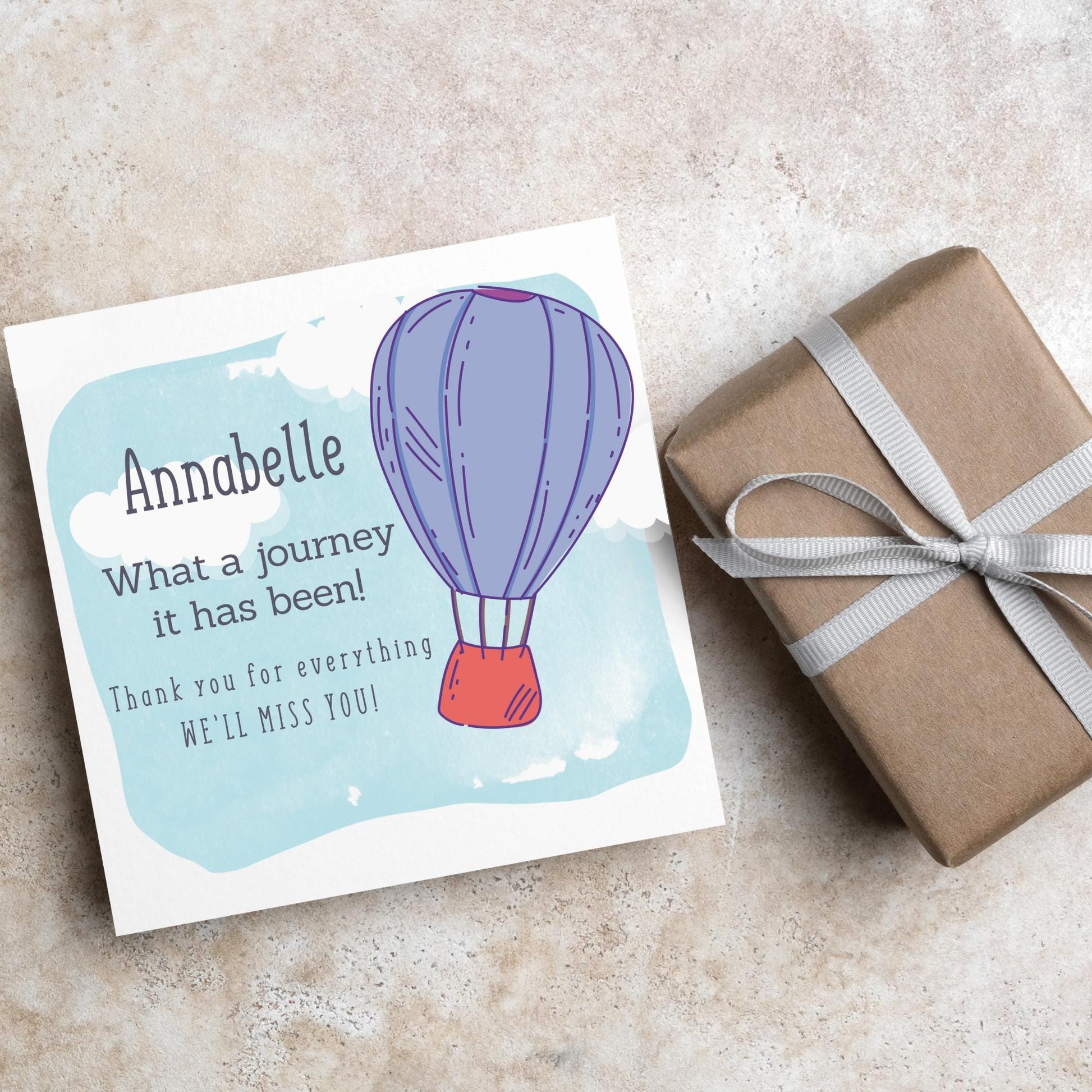 Retirement Card, Leaving Card for Teacher, Personalised Retirement Card, Retired Card, Retiring, We'll Miss You Card, Office Retirement Card