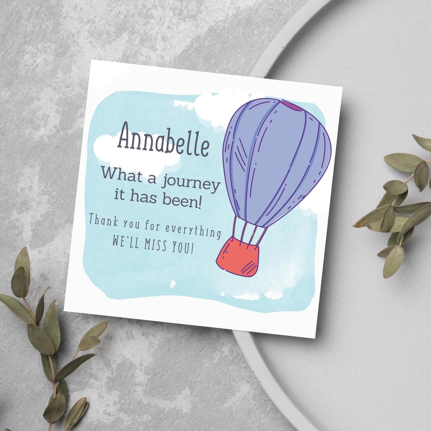 Retirement Card, Leaving Card for Teacher, Personalised Retirement Card, Retired Card, Retiring, We'll Miss You Card, Office Retirement Card