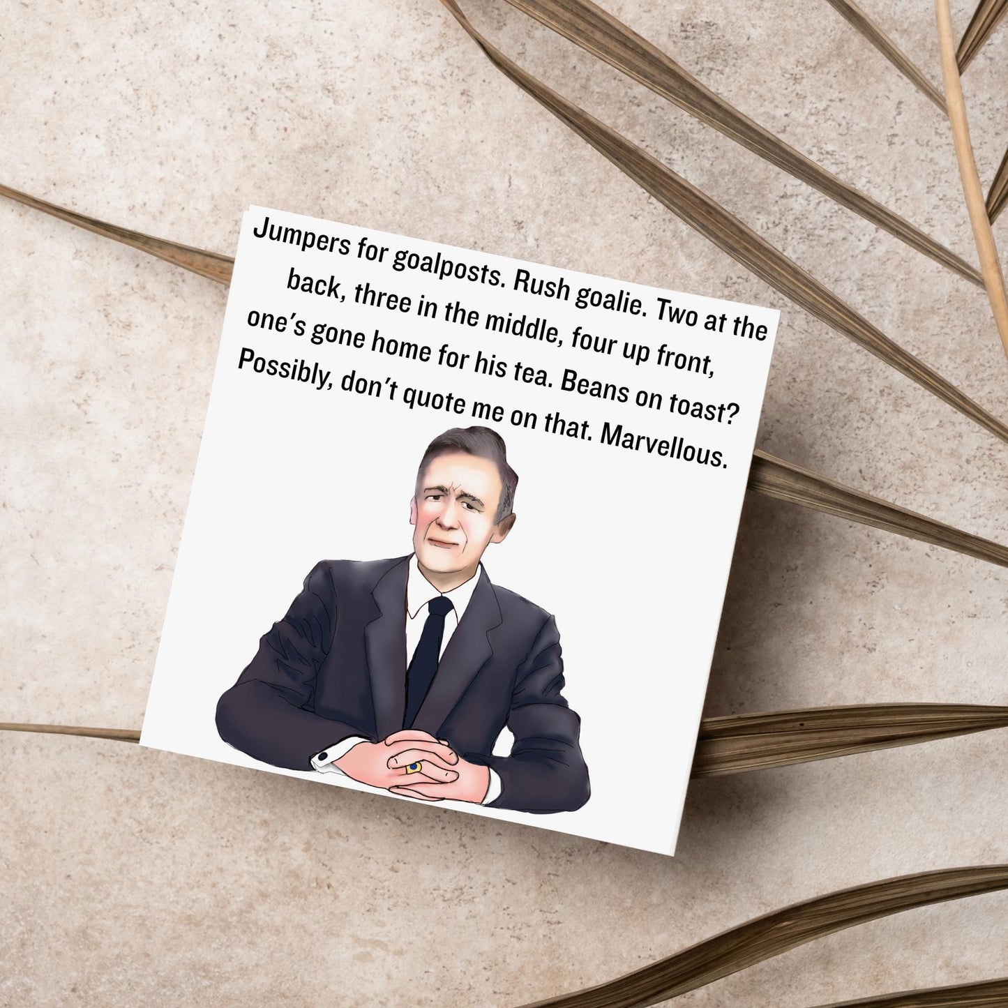 The Fast Show Card, Birthday Card, Ron Manager, Celebration Card, Birthday Card, Card for Him, 90's Card, Retro Card, 30th Birthday Card